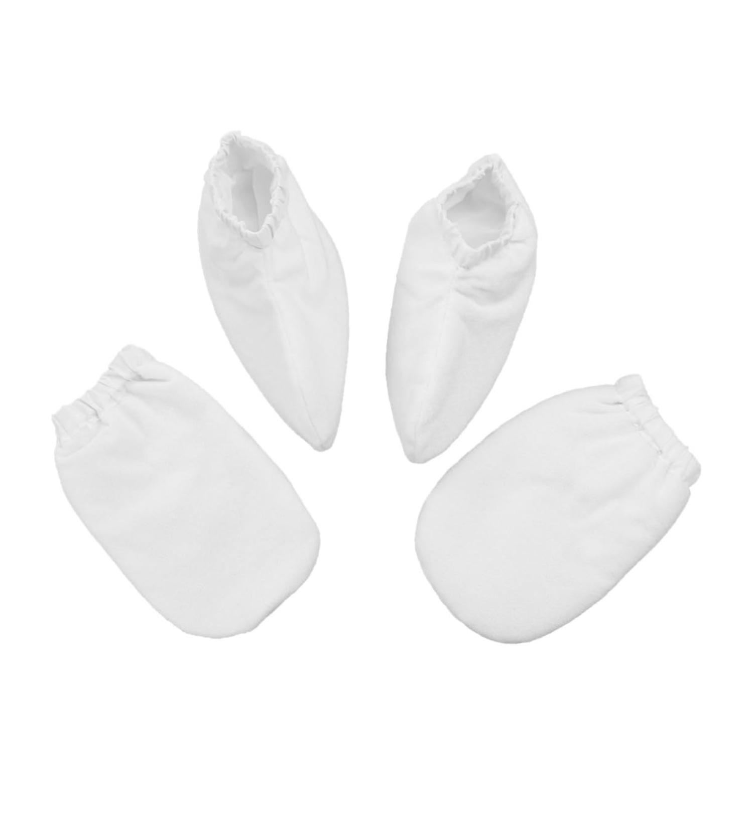 LIFKOME 2 Isolants pour Cire de Paraffine pour Mains et Protection Thermique et Confort Blanc - Buy Online on GoSupps.com