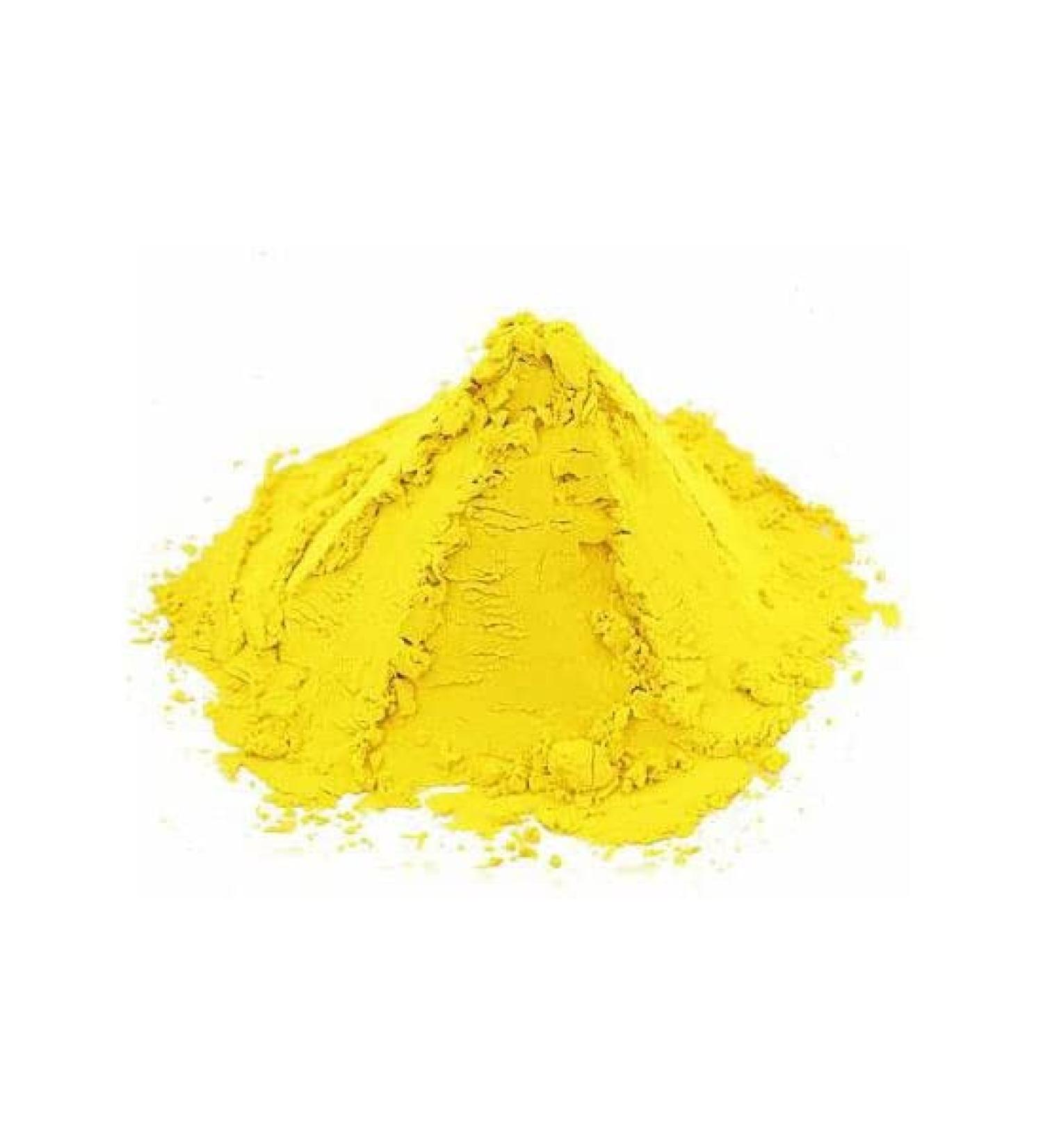Holi Colour Herbal Gulal Yellow 250 GMS 1 Shades| NonToxic | Eco Friendly - Buy Online on GoSupps.com