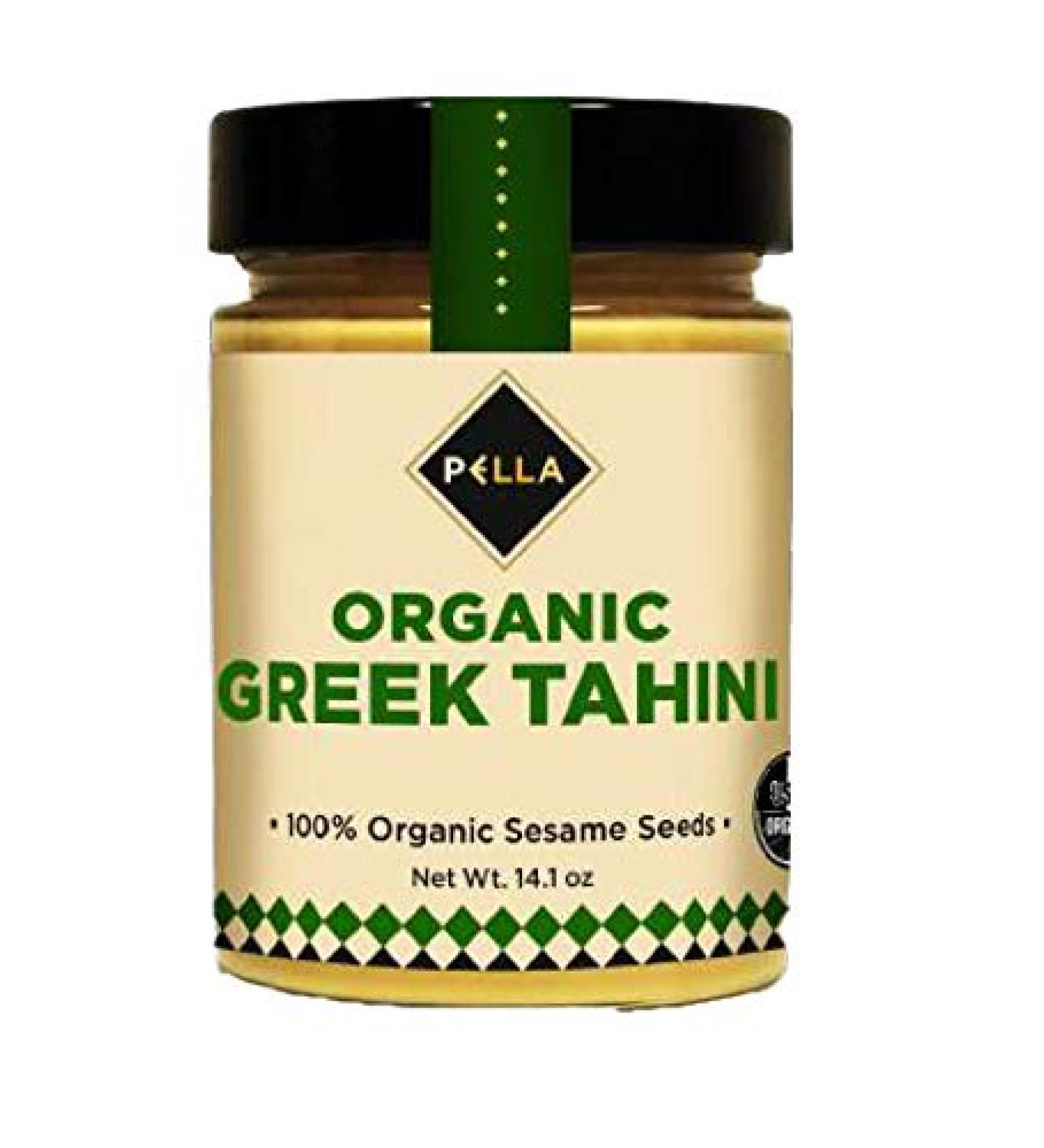Pella, Organic Greek Tahini, Imported From Greece, 10.6 Oz. (Pack of 2)