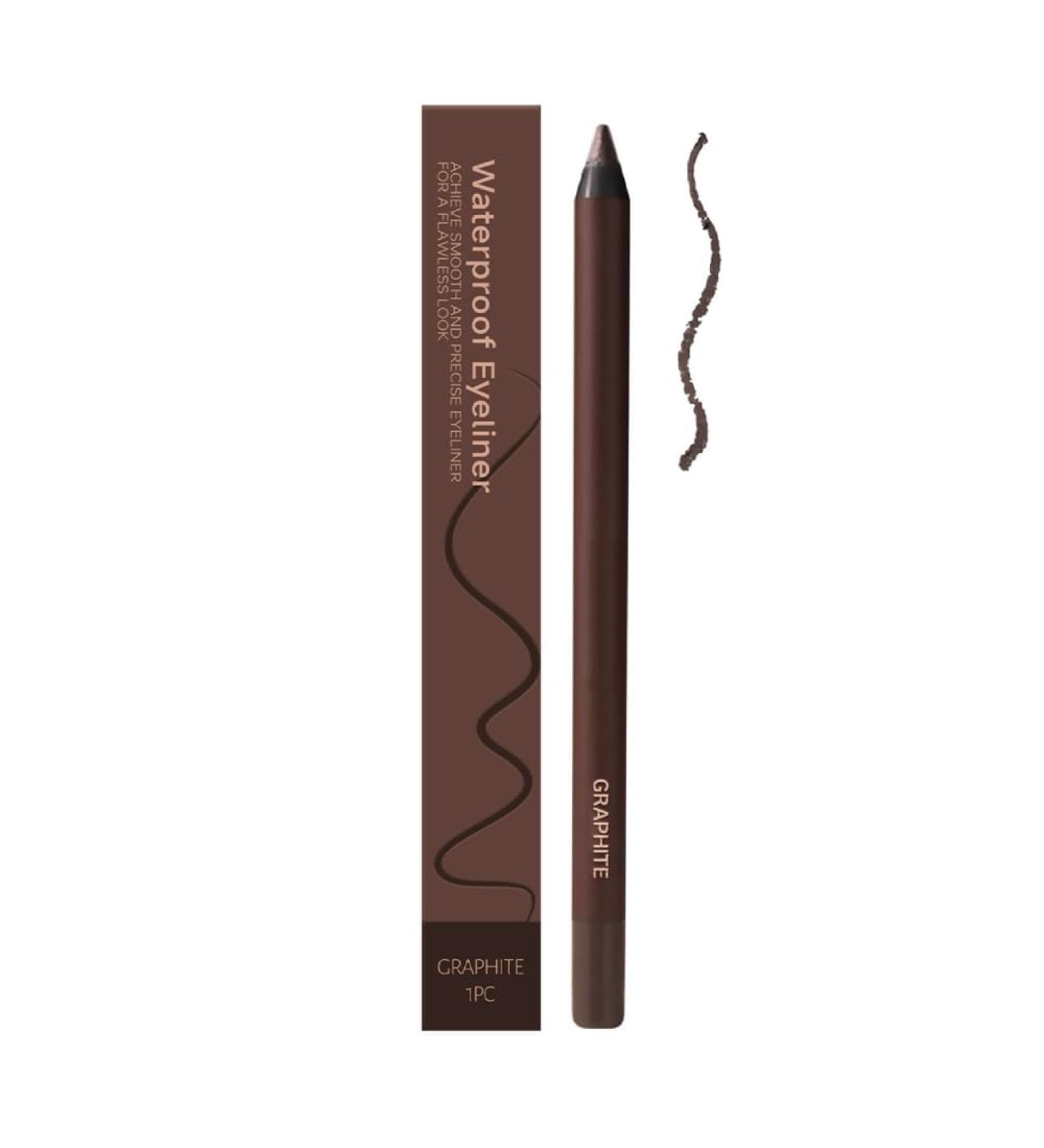 Crayon Eyeliner Duo Waterproof 24H Crayon Eyeliner Waterproof et Anti-Bouts 2 en 1 Lisse et Facile Colorer Cr ez un Look Parfait en Toute Simplicit  - Buy Online on GoSupps.com