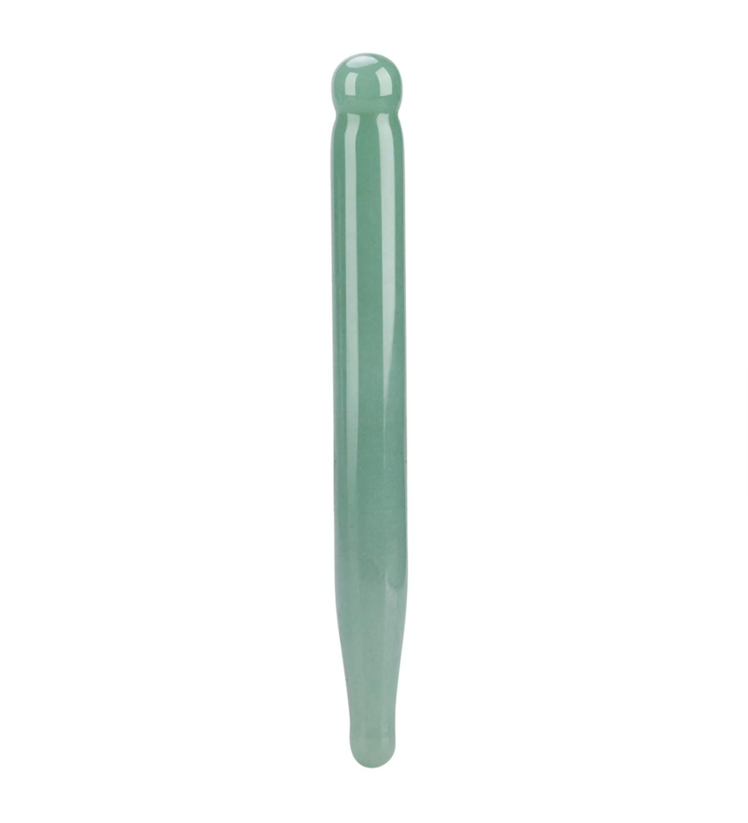 Rose Quartz Stick - Natural Polished Massage Crystal for Health & Relaxation | Green Aventurine - International Shipping Available - Buy Online on GoSupps.com