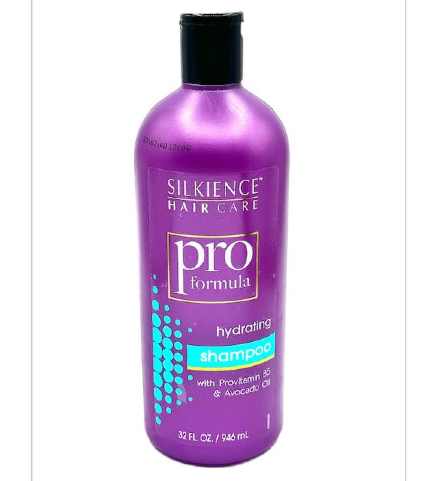 Hair Care Pro Formula Silkience Hydrating Shampoo 32 FL OZ (946 mL) With Pro Vitamin B5 & Avacado Oil