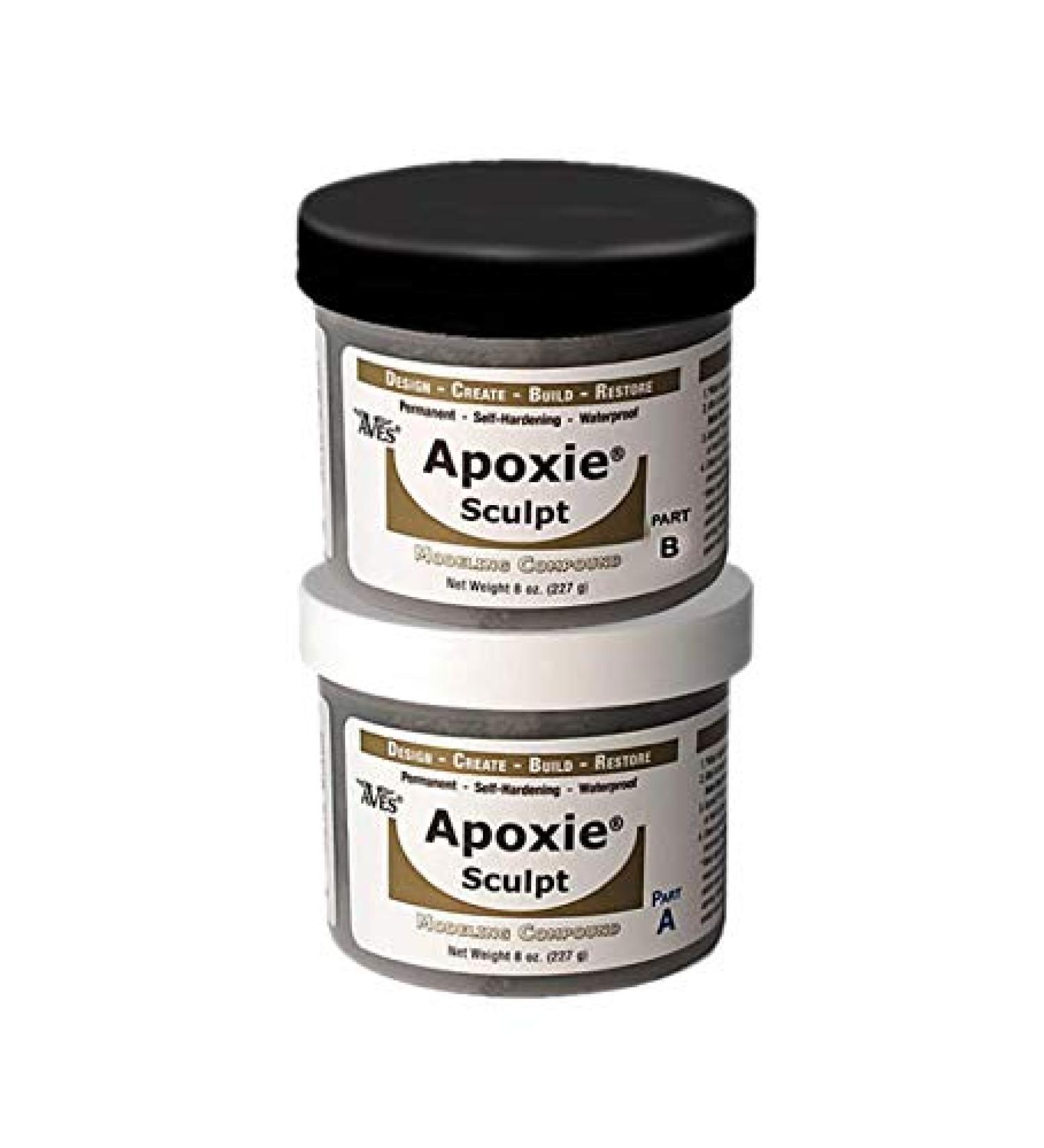 Apoxie Sculpt 1lb White - 2 Part Modeling Compound A & B | Durable & Versatile - Buy Online on GoSupps.com