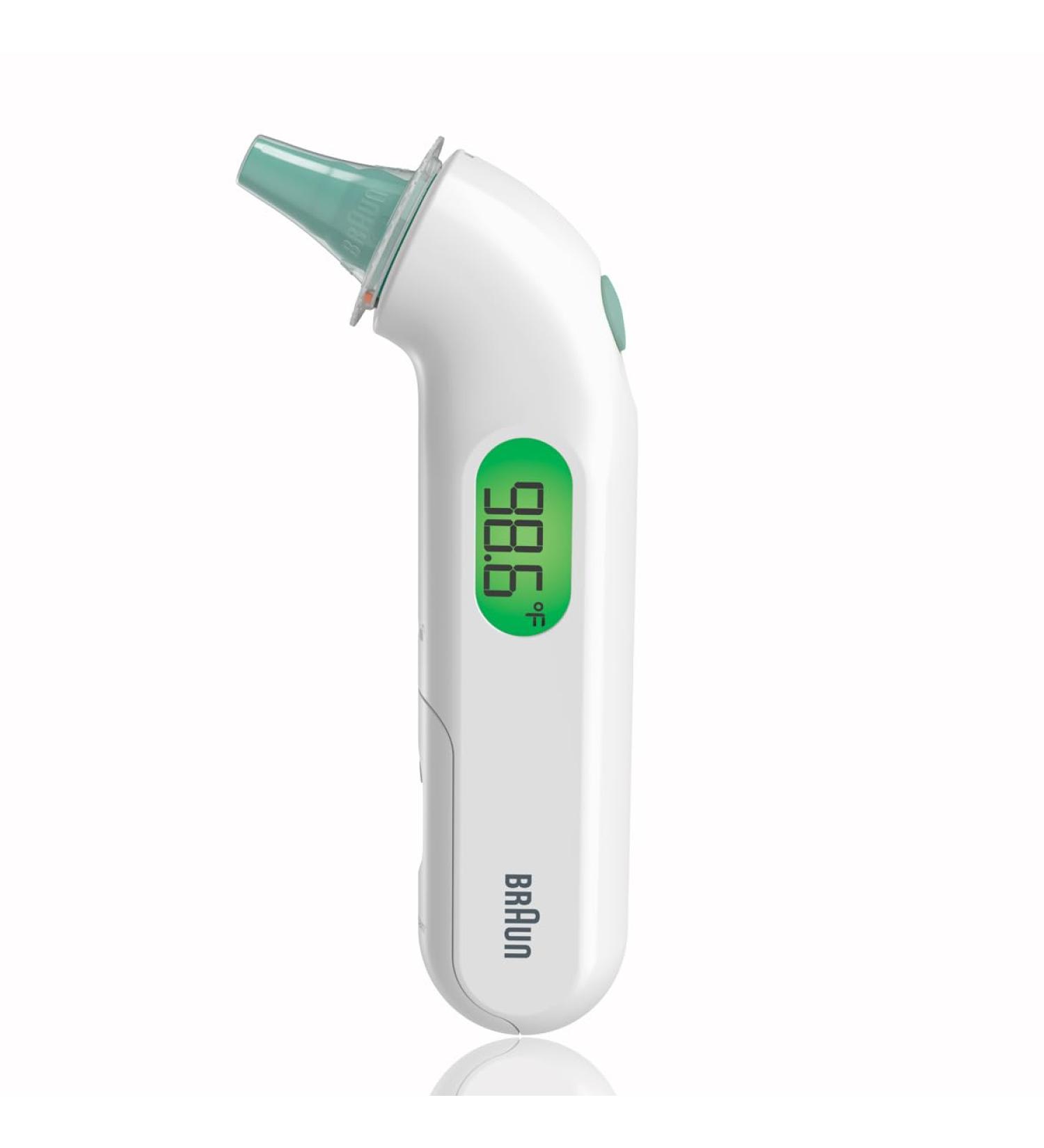 Braun ThermoScan 4 Digital Ear Thermometer | Accurate Fever Guidance for Babies Toddlers & Adults | IRT3515 - Buy Online on GoSupps.com
