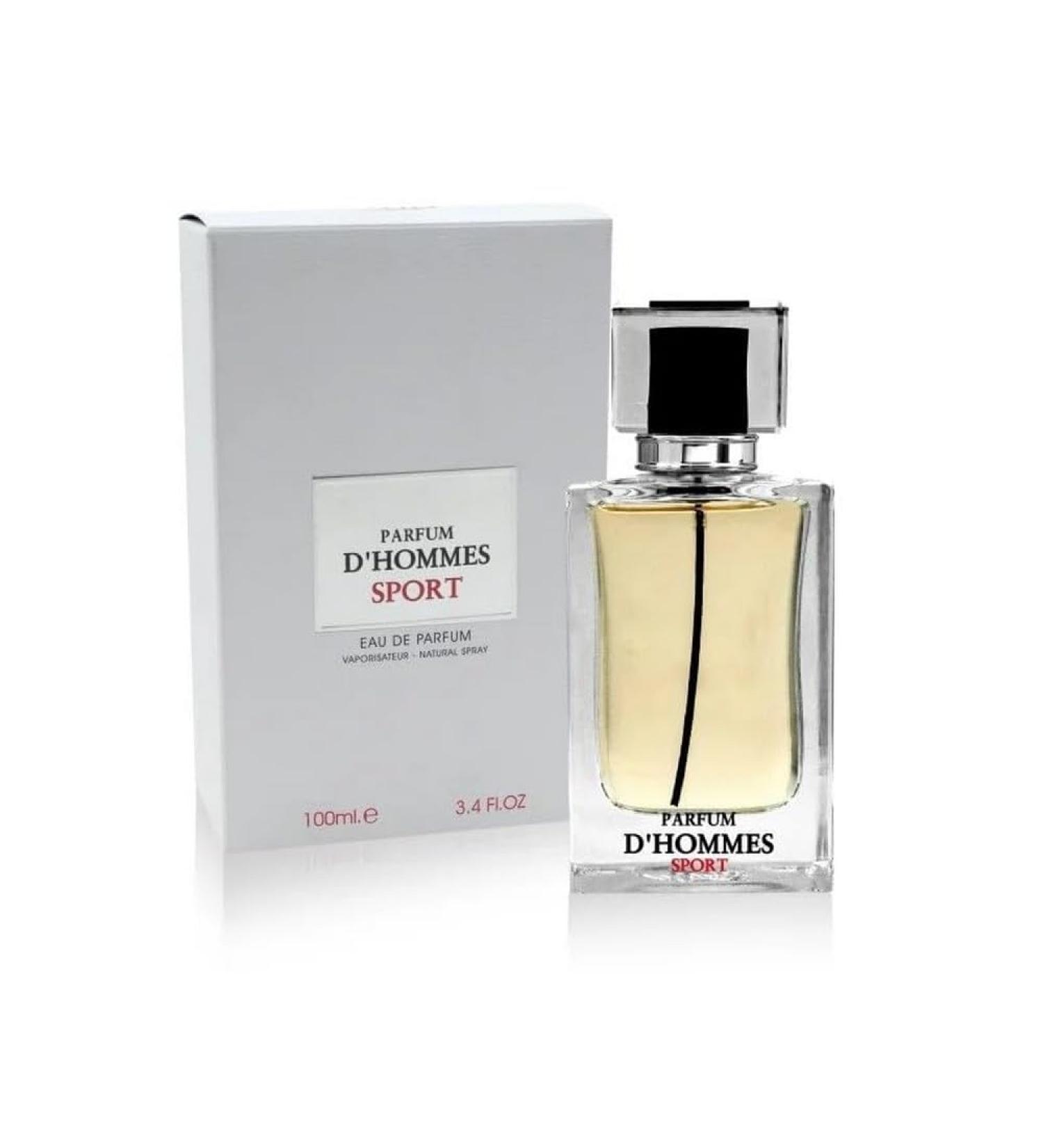 Fragrance World Parfum D'Hommes Sport - Eau de Parfum Perfume For Men 100ml