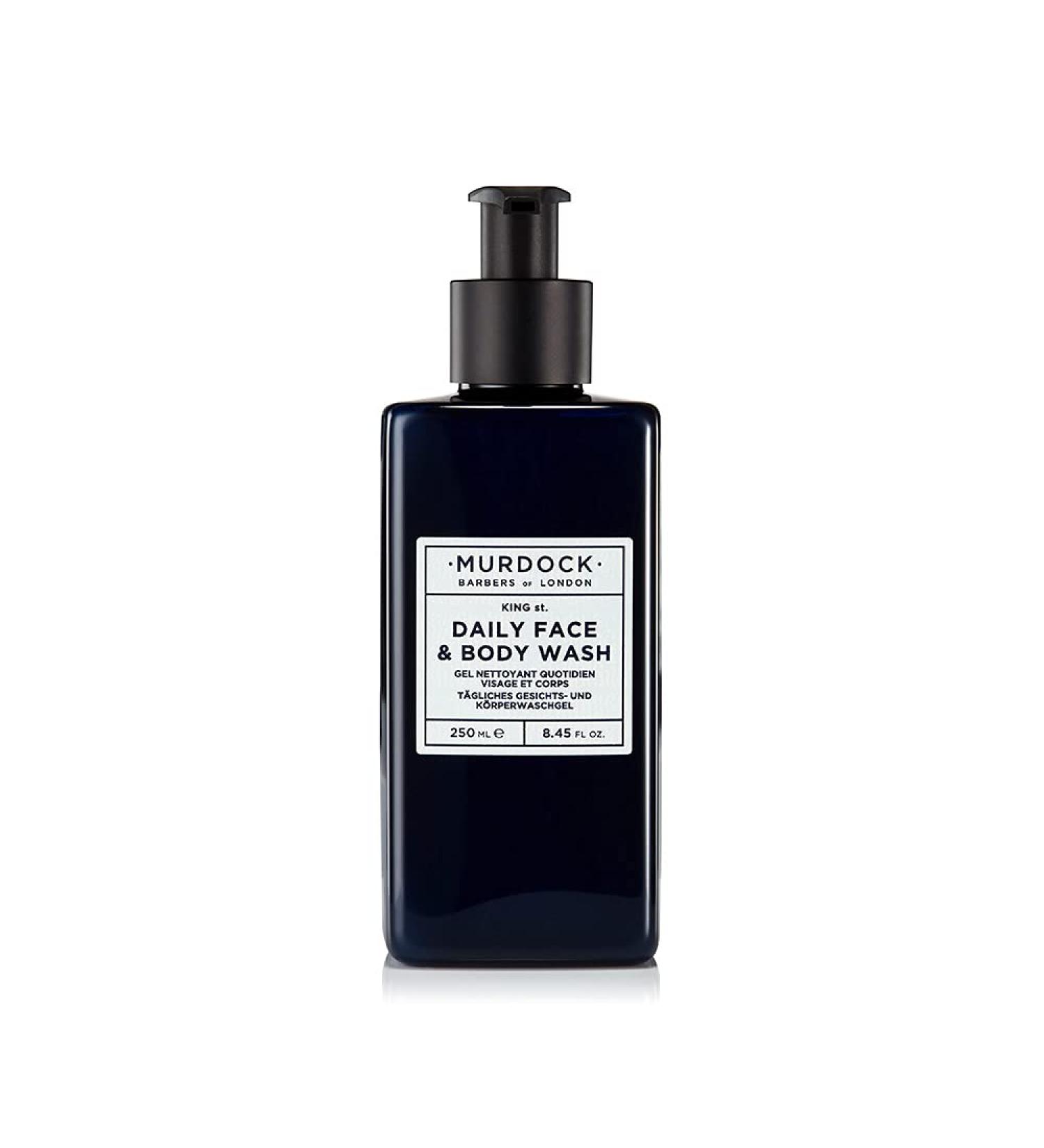 Murdock London Daily Face & Body Wash - Invigorating Black Tea Scent | Made in England - Buy Online on GoSupps.com
