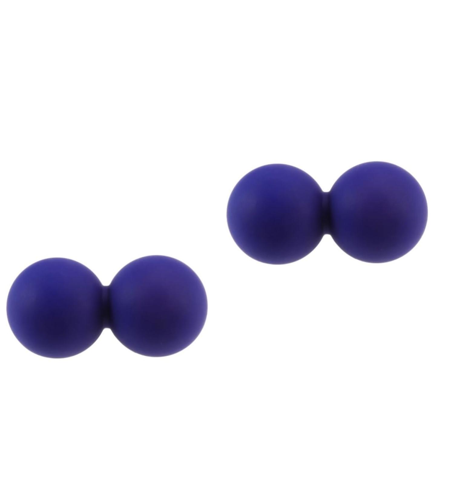 Beaupretty Peanut Massage Ball - Double Roller for Fascia & Yoga | Foot & Fitness Massage Therapy - Buy Online on GoSupps.com