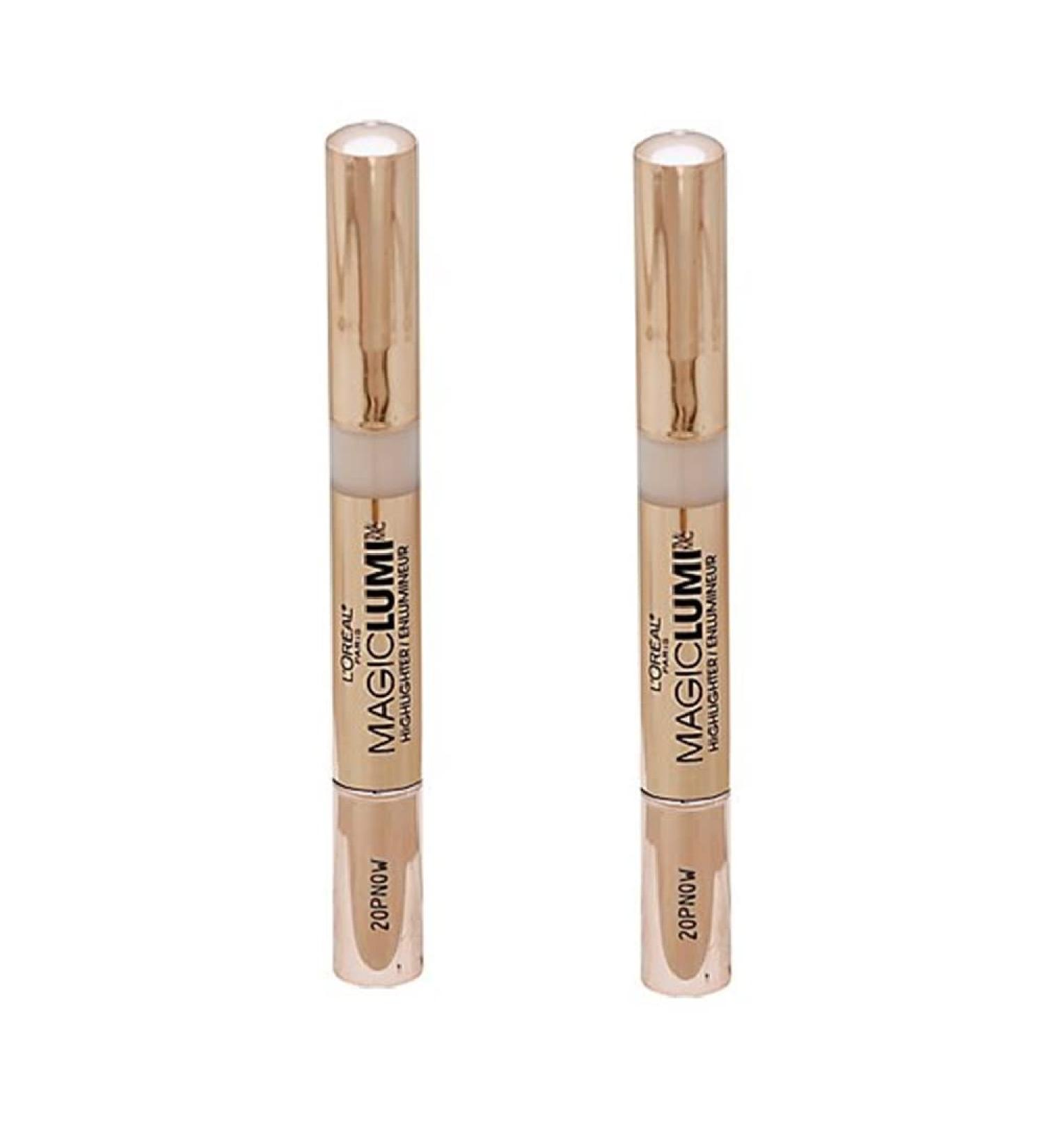 Loreal Paris Studio Secrets Fair Magic Lumi Highlighting Concealer - Pack of 2 - Buy Online on GoSupps.com
