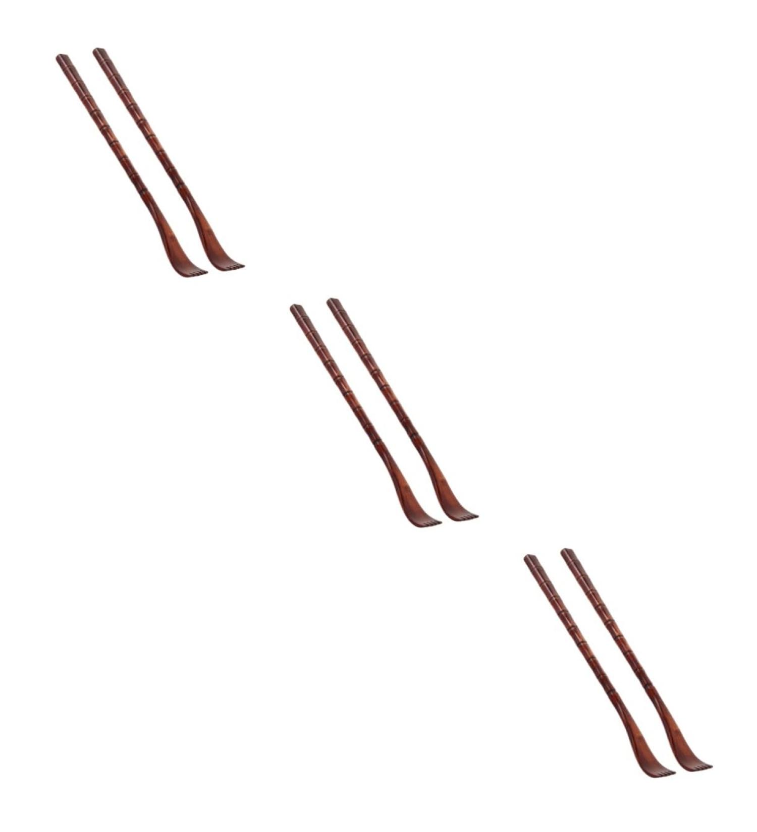 TOVINANNA 6-Pack Back Scratch Tools - Natural Wood Back Massager & Pressure Relief for Neck Itching - Buy Online on GoSupps.com