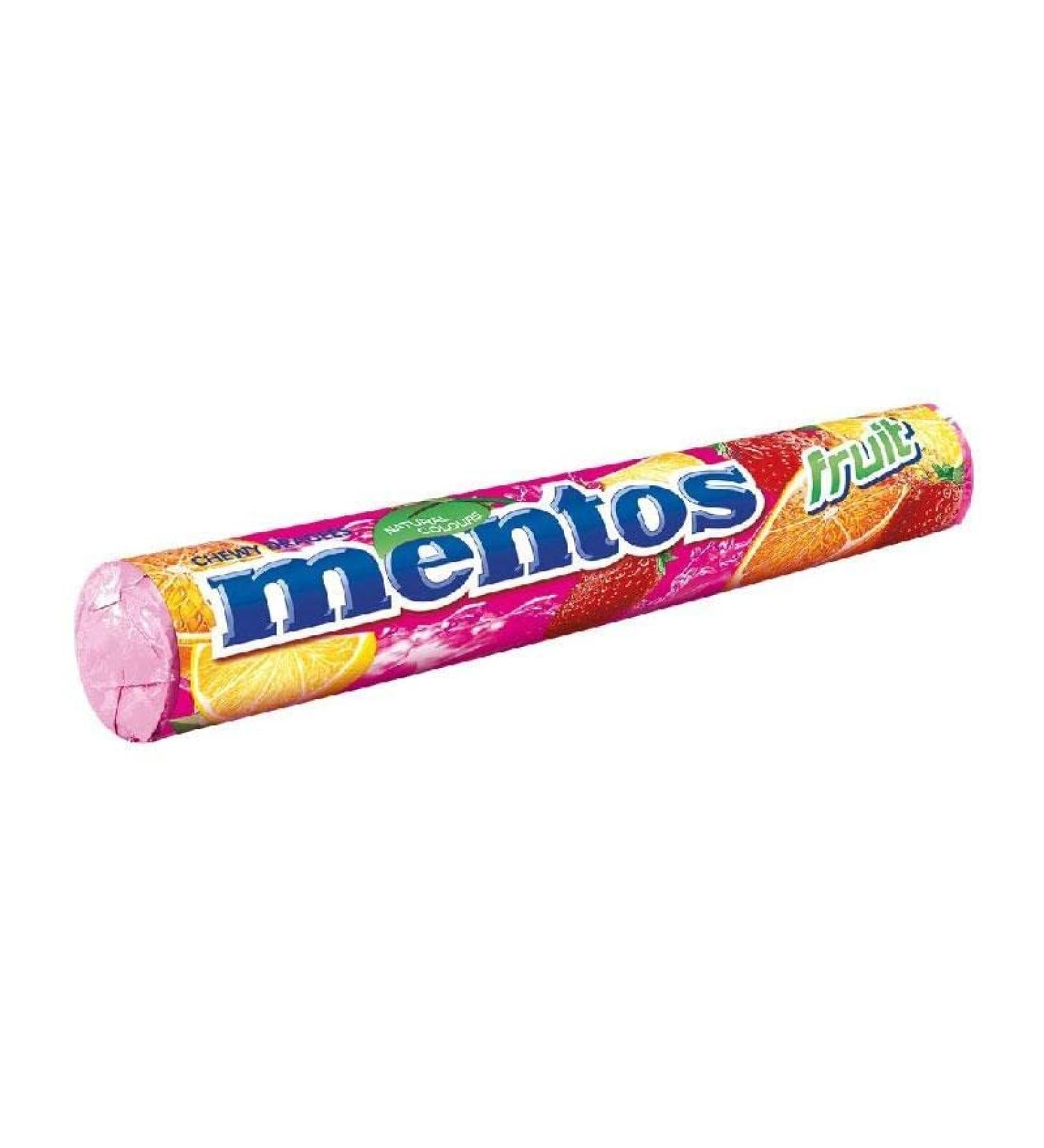 Mentos Rolls - Chewy Dragees Sweets (Fruit 5 Pack) Tasty And Twisty Treat Gift Hamper For Birthday Christmas Sold By Kidzbuzz - Buy Online on GoSupps.com