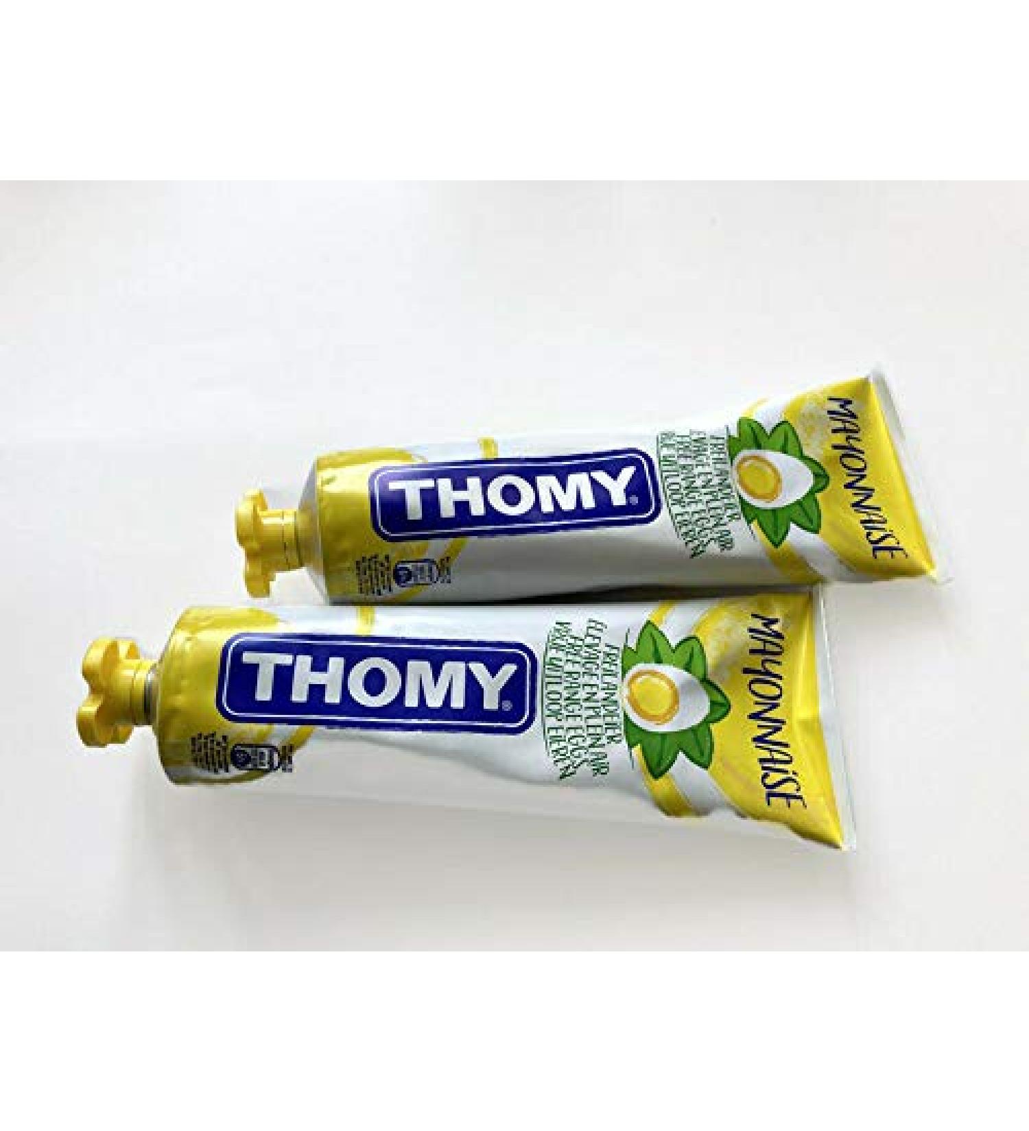 Thomy Mayonnaise made with free range eggs 2 tubes - Buy Online on GoSupps.com