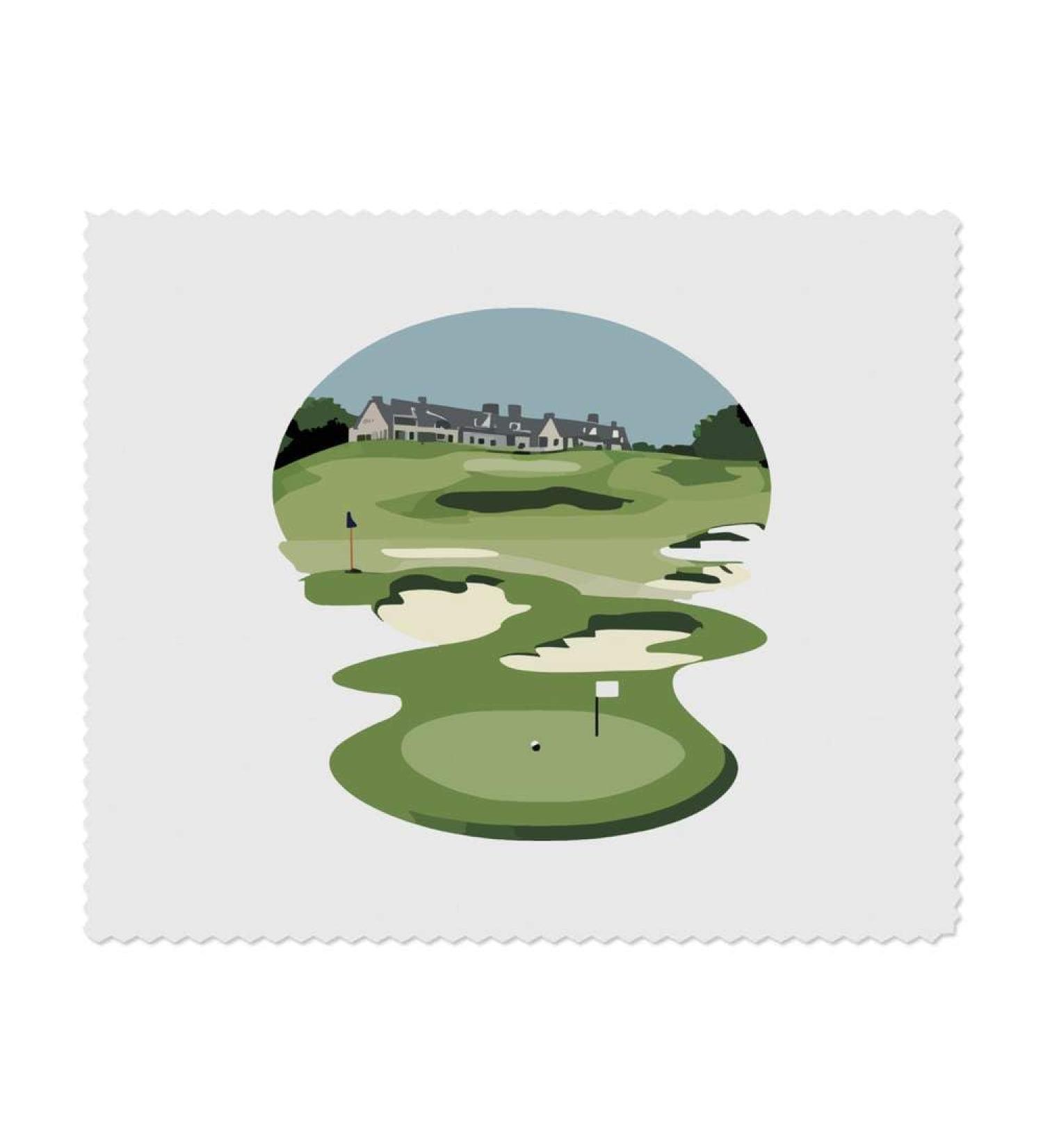 Buy 2 x Golf Course Microfiber Cleaning Cloths for Glasses - Superior Lens Care - Buy Online on GoSupps.com