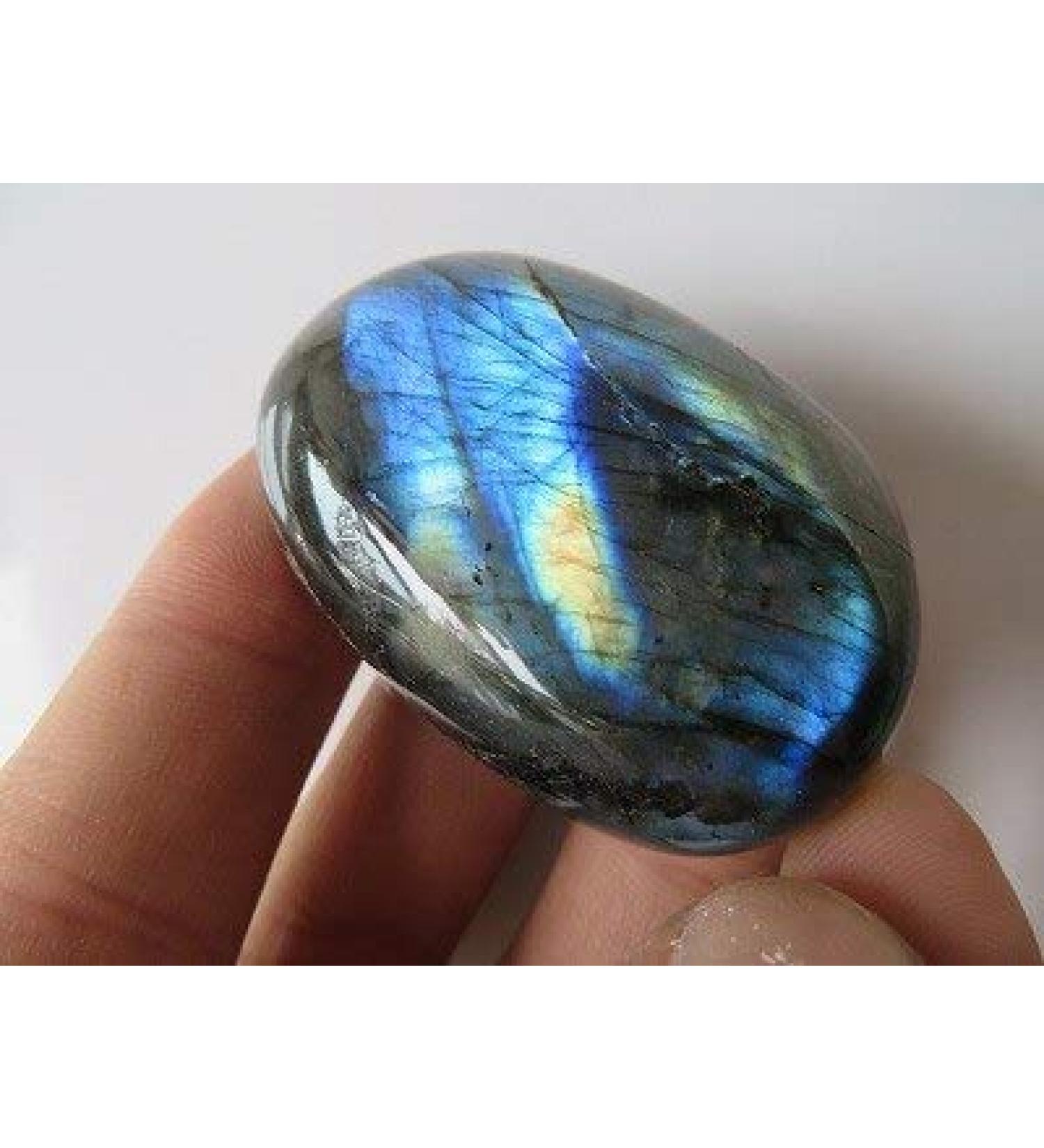 A Rare Natural Flash Labradorite Crystal Gem Stone Original Reiki ningxiao - Buy Online on GoSupps.com