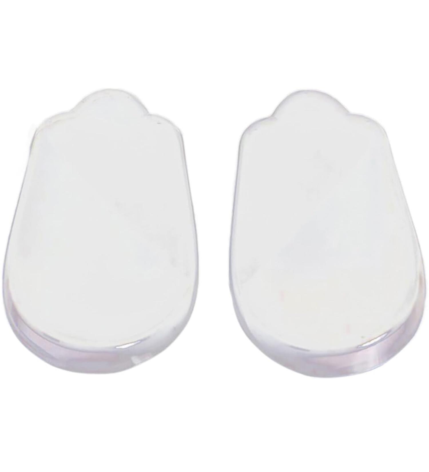 Optimized Meta Title: "Supportive Transparent Kids O Leg Corrector Shoe Pads - Unisex Adhesive Heel Cushion - Buy Online on GoSupps.com