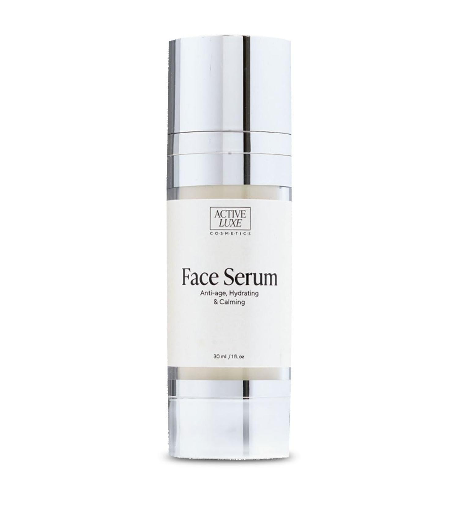 Active Luxe Moisturizing Anti-Aging Face Serum S rum Visage Anti- ge l huile de jojoba & vitamine E Hydratant anti-rides soin antioxydant 30 ml - Buy Online on GoSupps.com