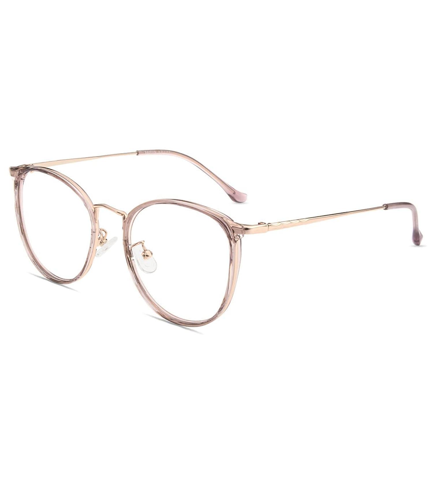 Firmoo Blue Light Blocking Glasses | Anti Glare Computer Gaming Eyewear | Pink Non Prescription Eyeglasses | 1.25x - Buy Online on GoSupps.com