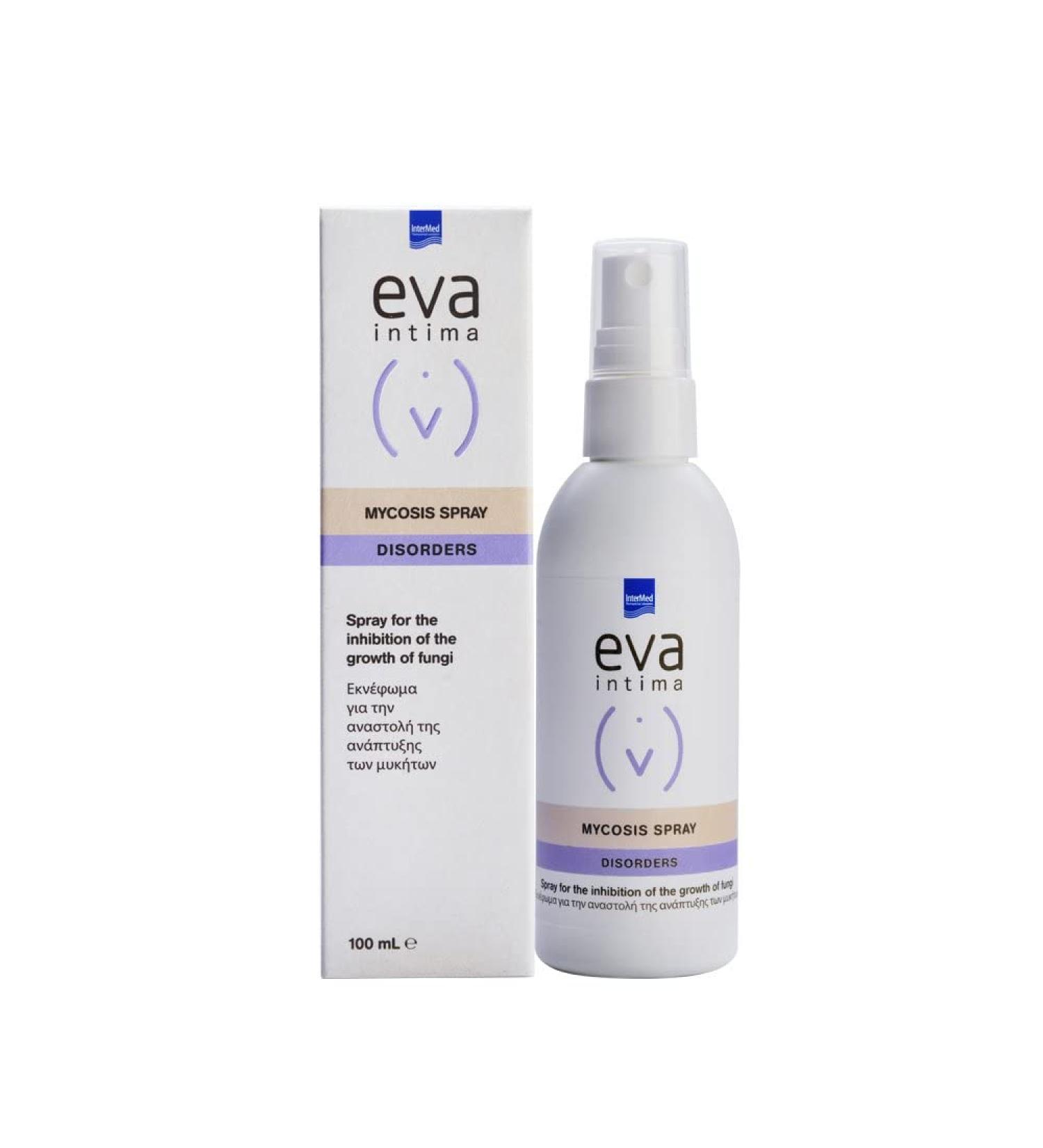 Intermed Eva Intima Mykosespray 100ml - Soothing Relief for Intimate Fungal Infections | Fast International Shipping - Buy Online on GoSupps.com