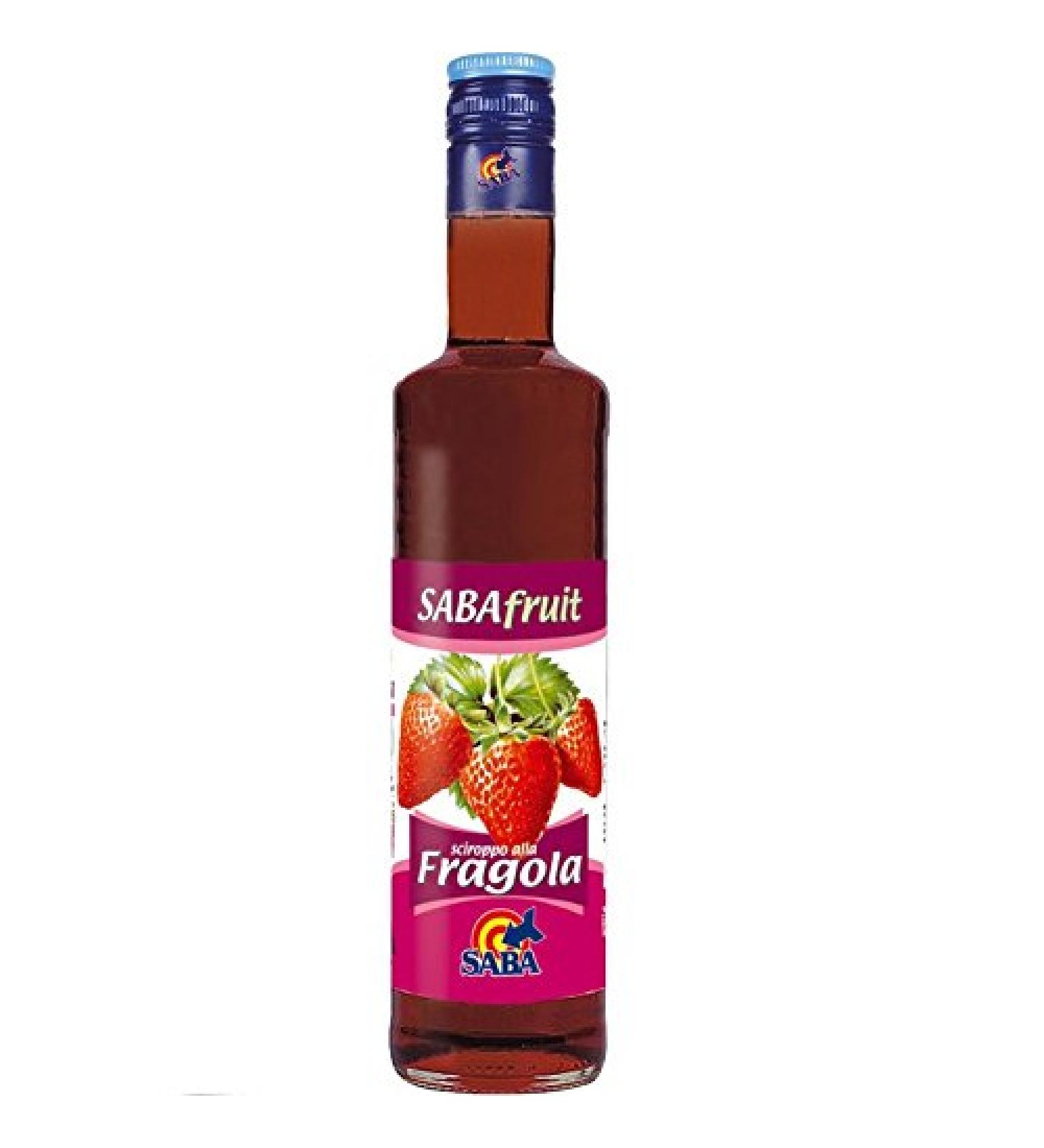 Saba Strawberry syrup 500 ml