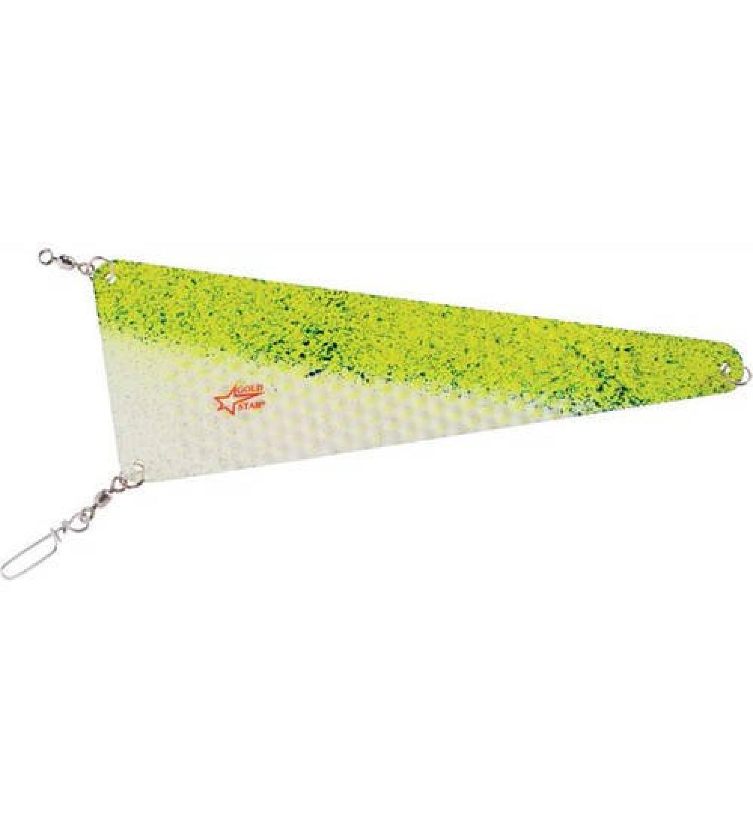 Silver Horde 5030013940 13" Rudder Flasher Glow/Chart. Spatter Back, Multicolor, One Size