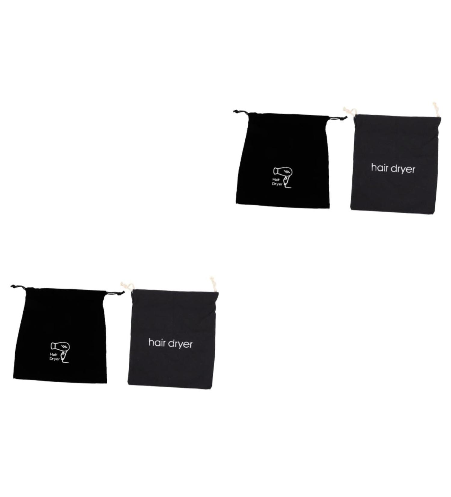 Didiseaon 4 Pcs Hair Dryer Storage Bag Storage Bags Cotton Drawstring Bags Drawstring Pouch Travel - Buy Online on GoSupps.com