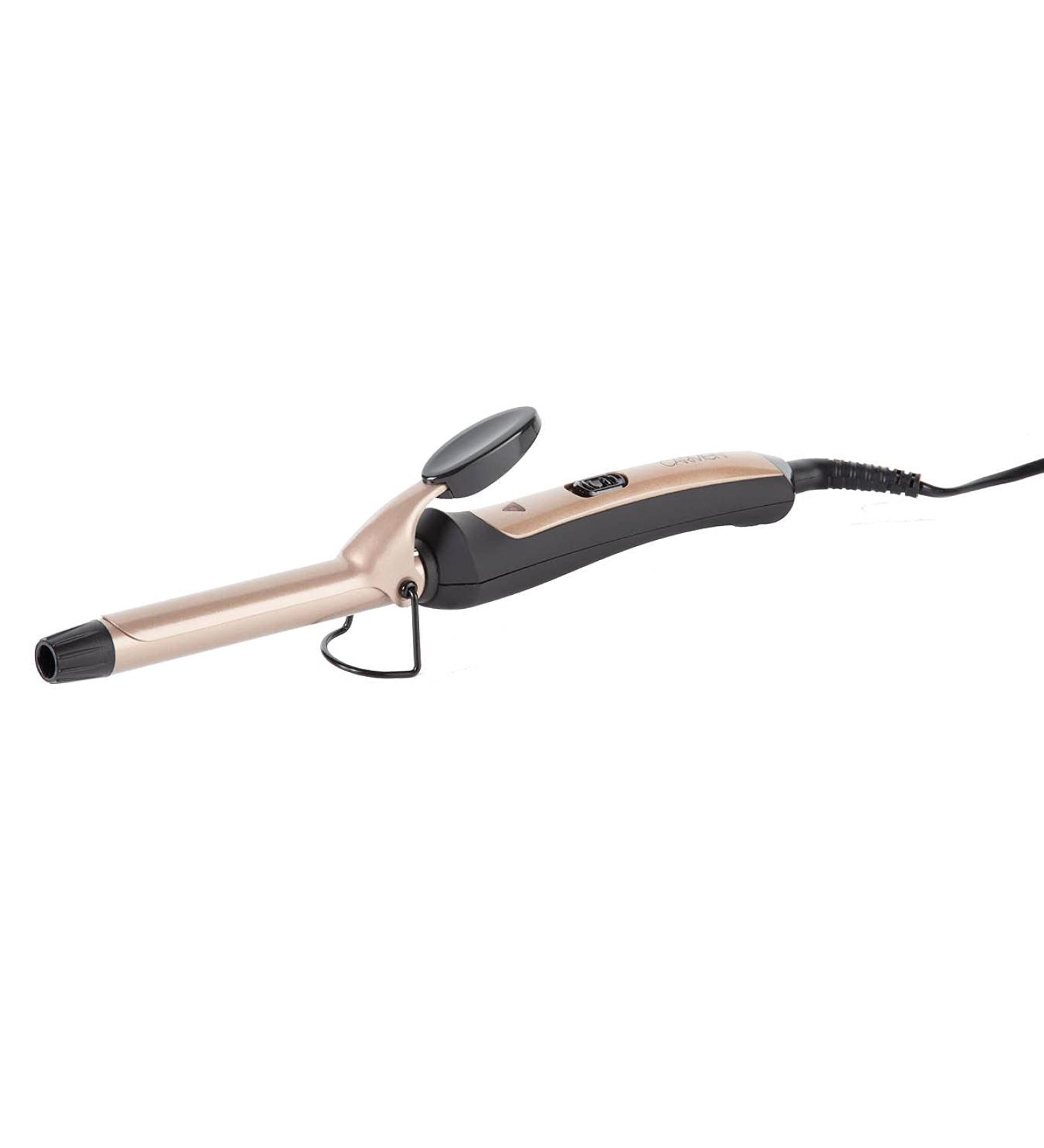 Carmen C81050 Noir 19mm Ceramic Barrel Curling Tong in Black/Rose Gold - Hair Curler - Buy Online on GoSupps.com