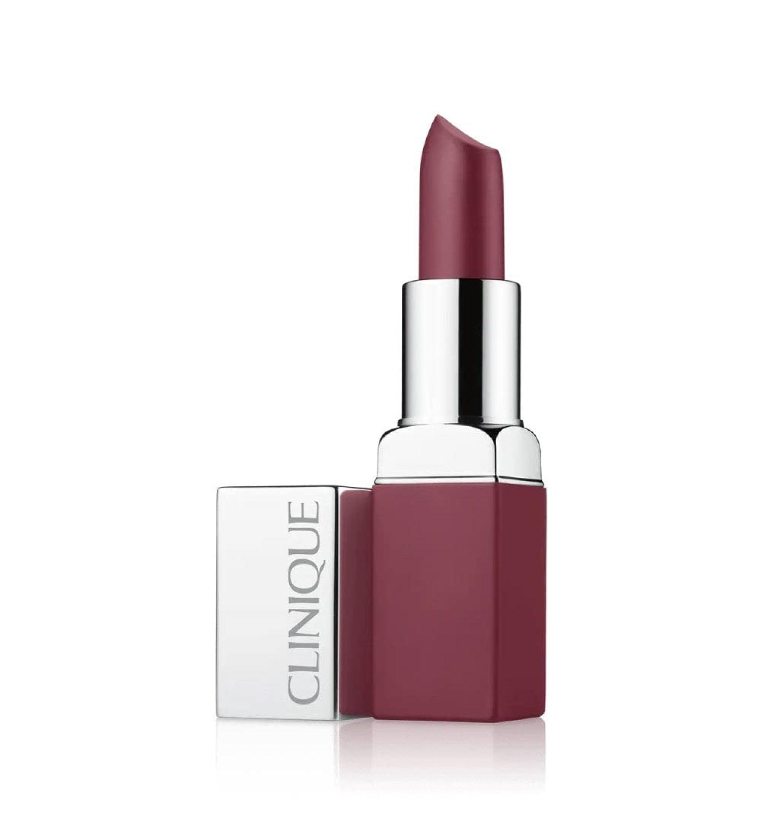 Clinique Pop Matte Lip Colour + Primer 08 Bold Pop 0.13 Oz