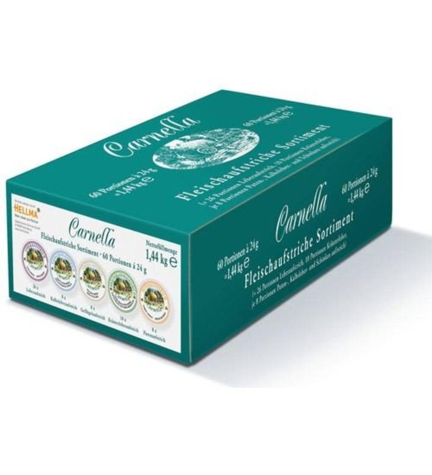 Carnella - Meat Spread Portions - Mix Assortment - 60 x 24 g