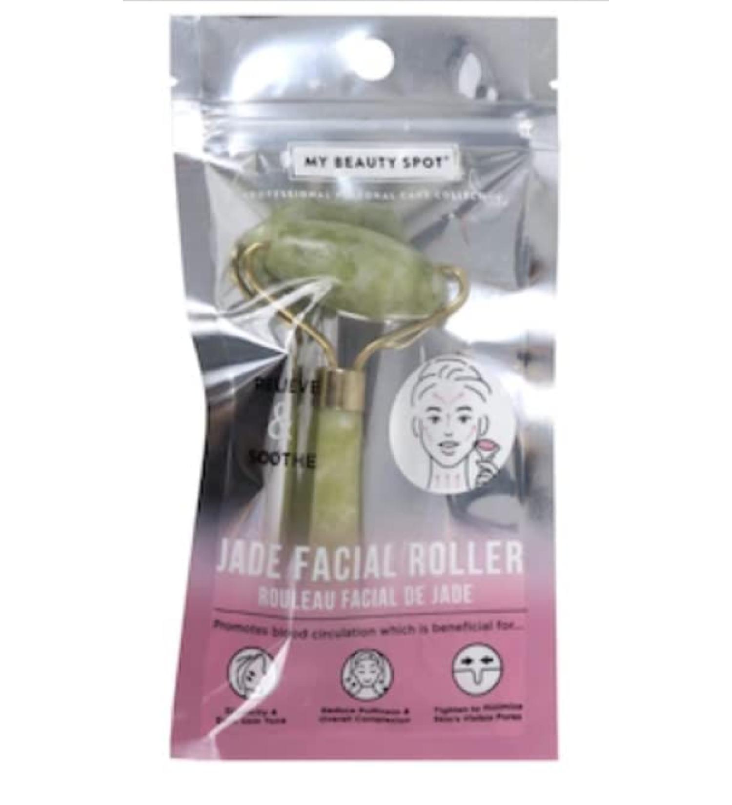 TDST My Beauty Spot Jade Rollers for Face Neck & Eye - Natural Skincare Tool for Anti-Aging Wrinkles & Puffiness | Bonus TDST MUE Swag - Buy Online on GoSupps.com