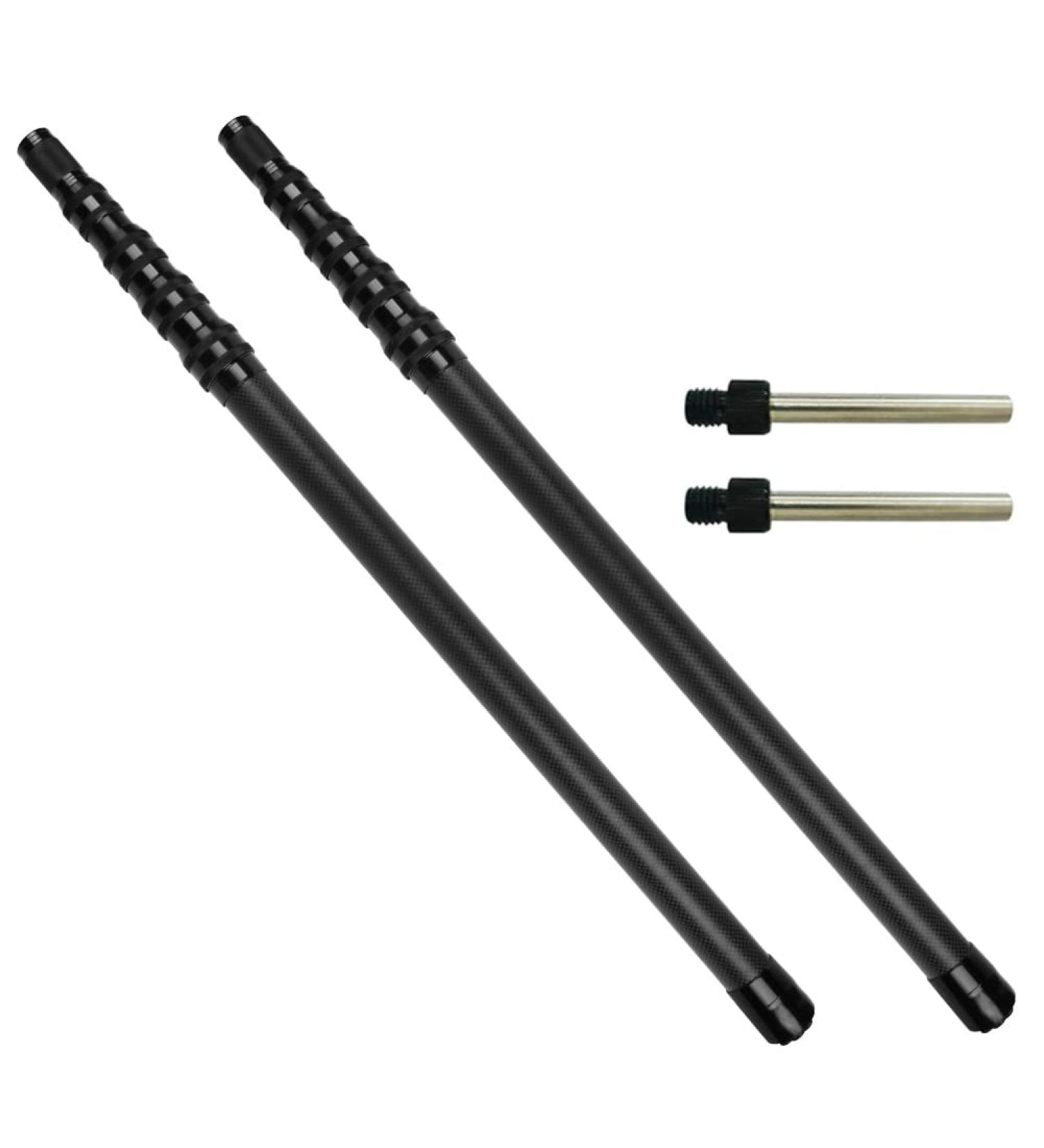 Adjustable Carbon Fiber Telescoping Tarp Poles - Set of 2 | Lightweight & Portable | Replacement Canopy Rods for Camping & Hiking - 2.1M - Buy Online on GoSupps.com