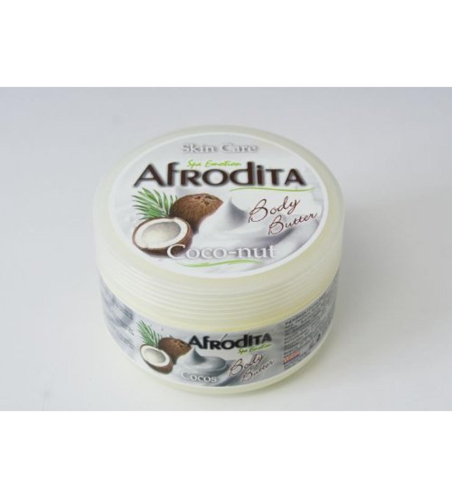 COCONUT BODY BUTTER - For beautifully nourished delicately fragranced skin suitable for all skin types. by Afrodita