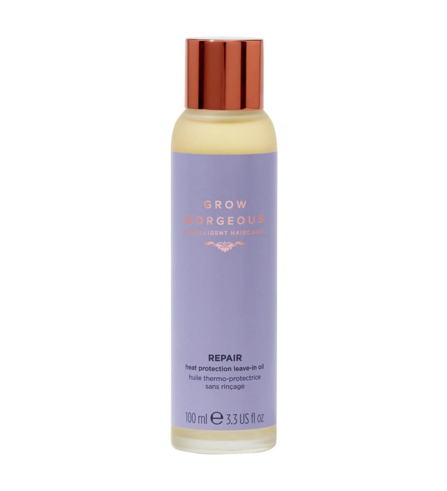 Grow Gorgeous Repair Heat Protection Leave-In Oil 100ml - Nourish & Protect Hair | International Shipping Available - Buy Online on GoSupps.com