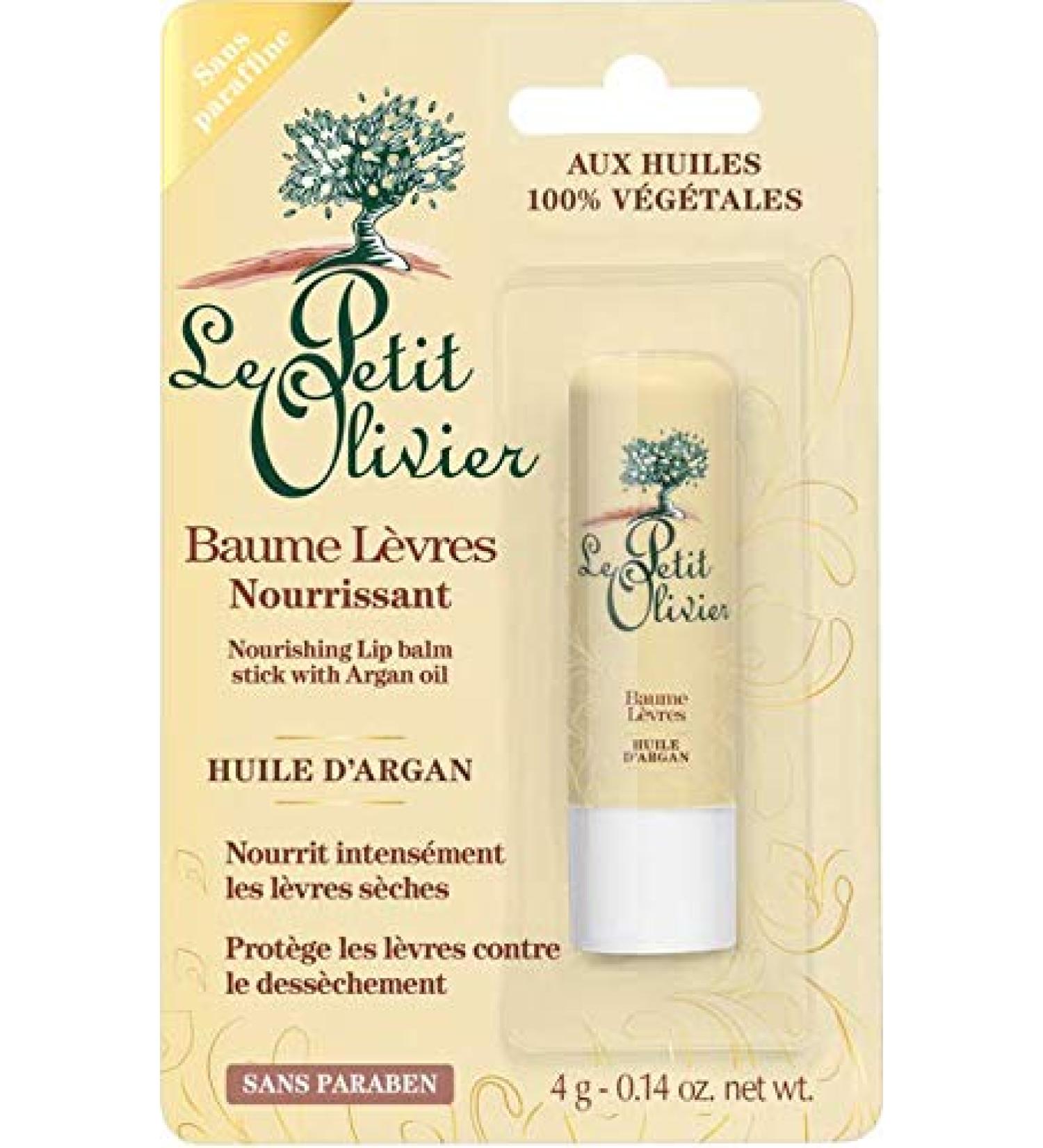 Le Petit Olivier - Lip balm with argan oil (Huile d'Argan) 4 g