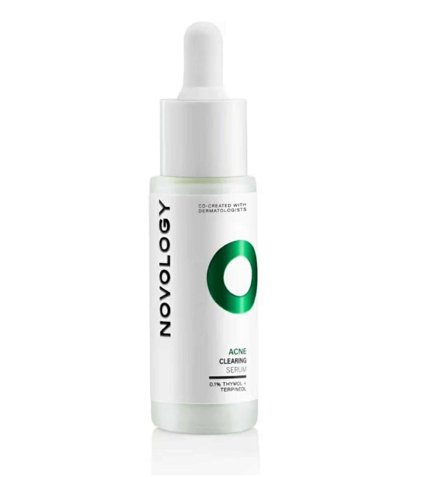 Novology Acne Clearing Serum 0.1% Terpinol Reduce Acne from Day 7 Co-Created with Dermatologists - Buy Online on GoSupps.com