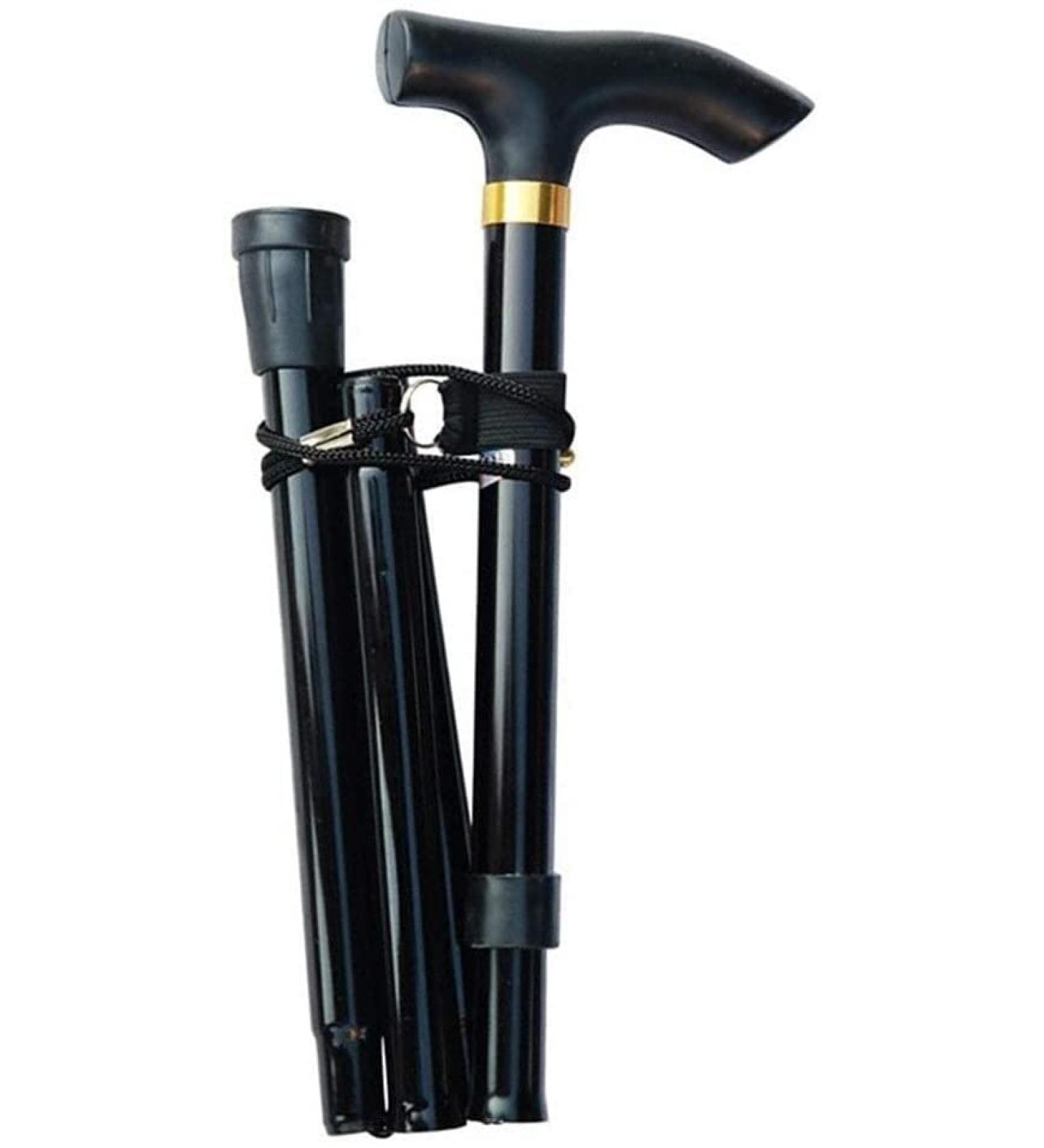 SilteD Cane Trekking Poles Walking Stick Collapsible Walking Stick for The Elderly Telescopic Old Men Walking Cane Folding Trekking Hiking Mothers Fathers Crutches pa - Buy Online on GoSupps.com