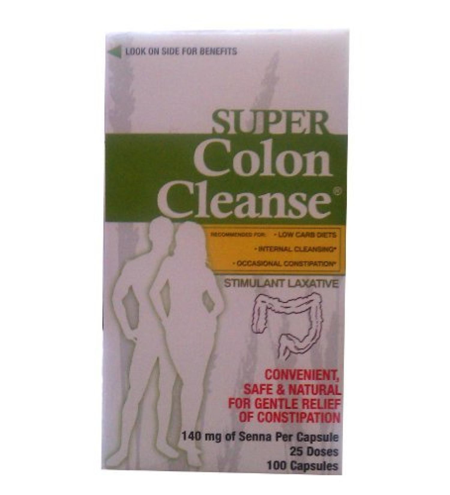 Super Colon Cleanse 140mg Senna 100ct