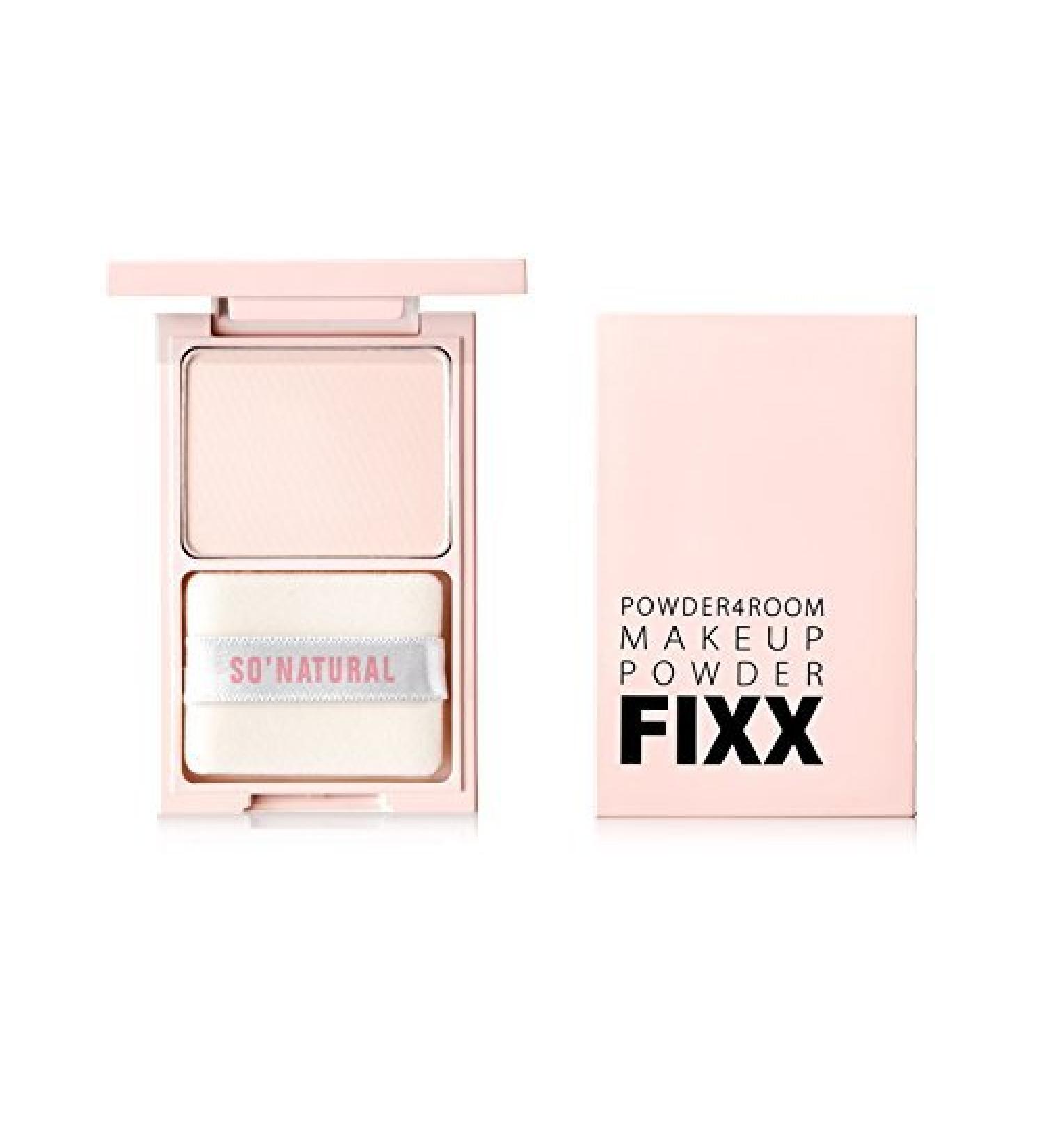 So Natural Makeup Holding Finish Powder Fixer - Bright Pink | Long-Lasting Formula - Buy Online on GoSupps.com