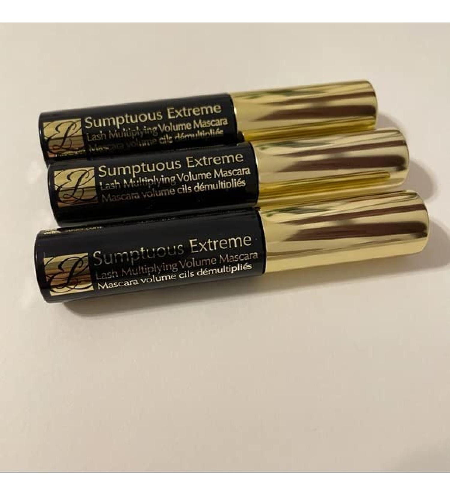 3 x Sumptuous Extreme Lash Multiplying Volume Mascara Sample 2.8 ml/each Total 8.4ml Bigger Than a Full Size