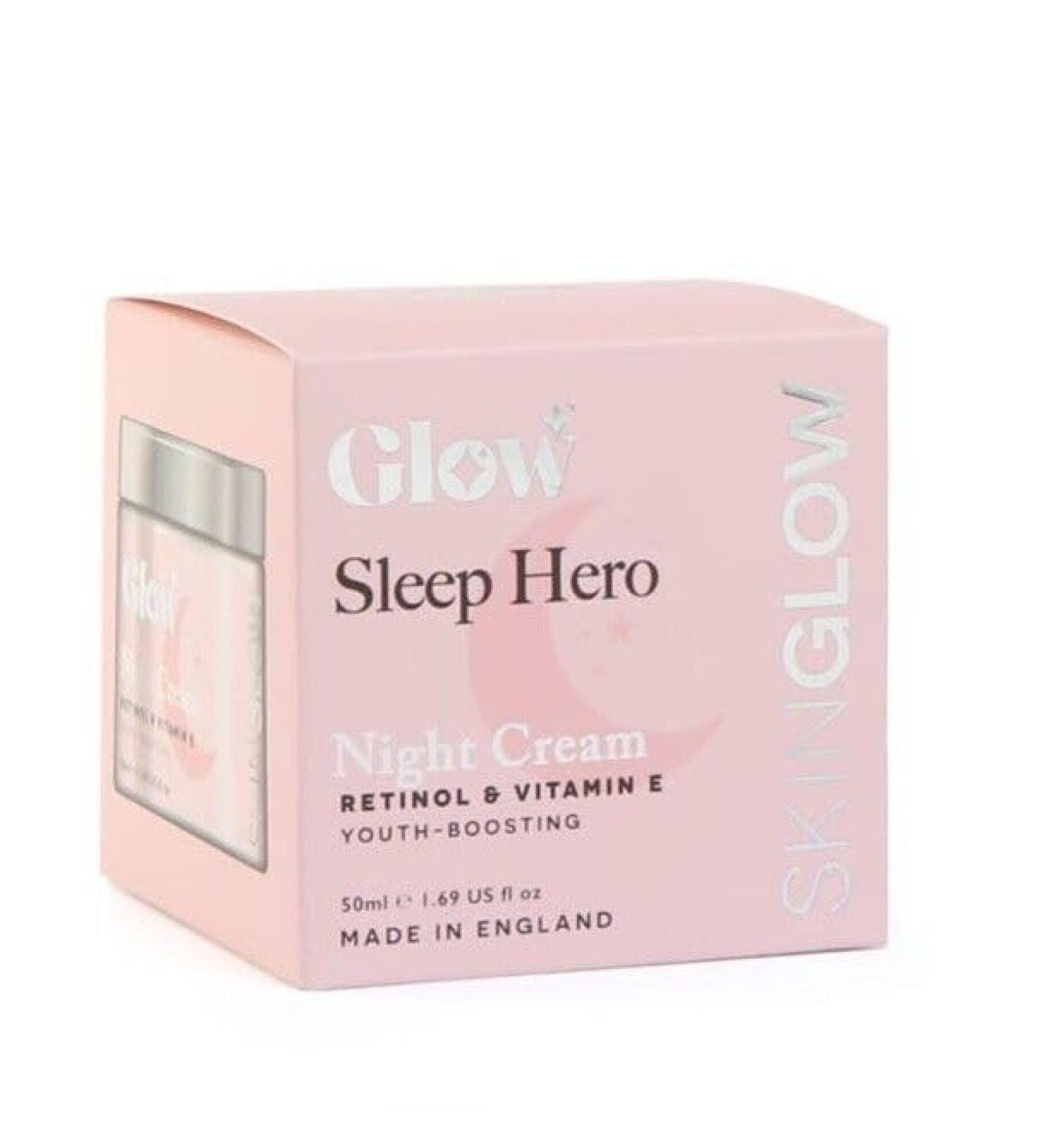 natures clinic Skin Glow Sleep Hero Night Cream Retinol & Vitamin E Youth Boosting 50ml