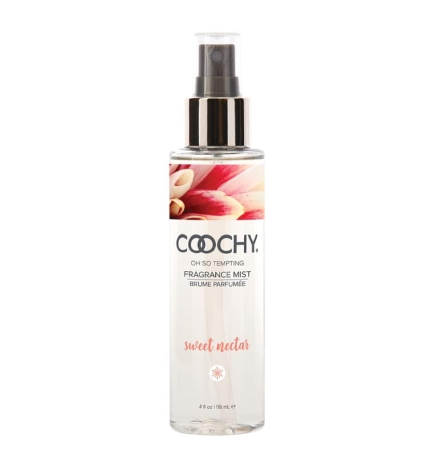 Coochy Fragrance Mist Body Spray - Boost of Scent for Skin & Hair - Infused w/Pear Wild Berries & Apple Blossoms - Sweet Nectar 4floz/118ml - Buy Online on GoSupps.com