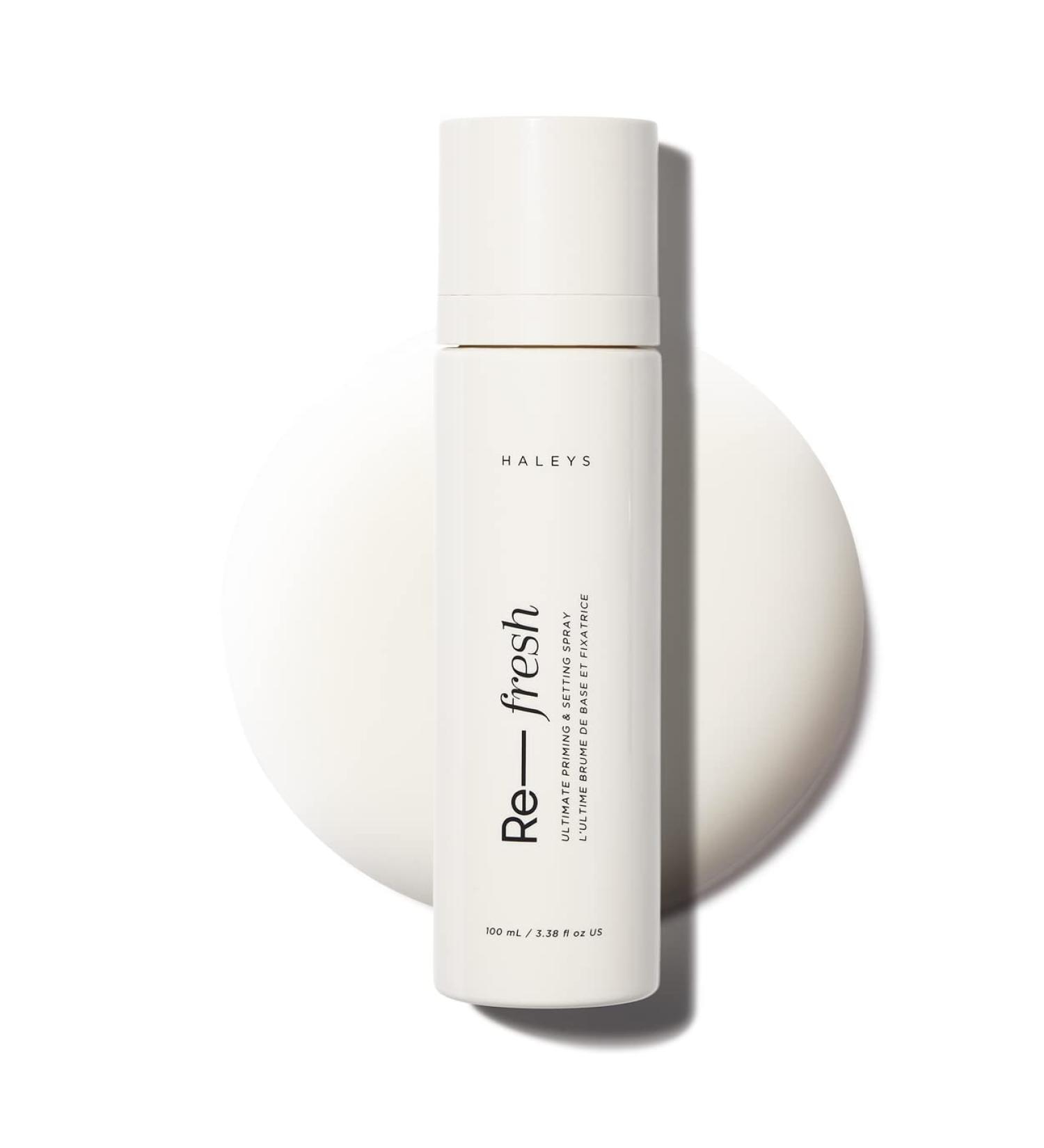 Haleys Re-Fresh Ultimate Priming & Setting Spray - Longwear, Nourishing, Calming, Vegan & Cruelty-Free - For All Skin Types - Buy Online on GoSupps.com