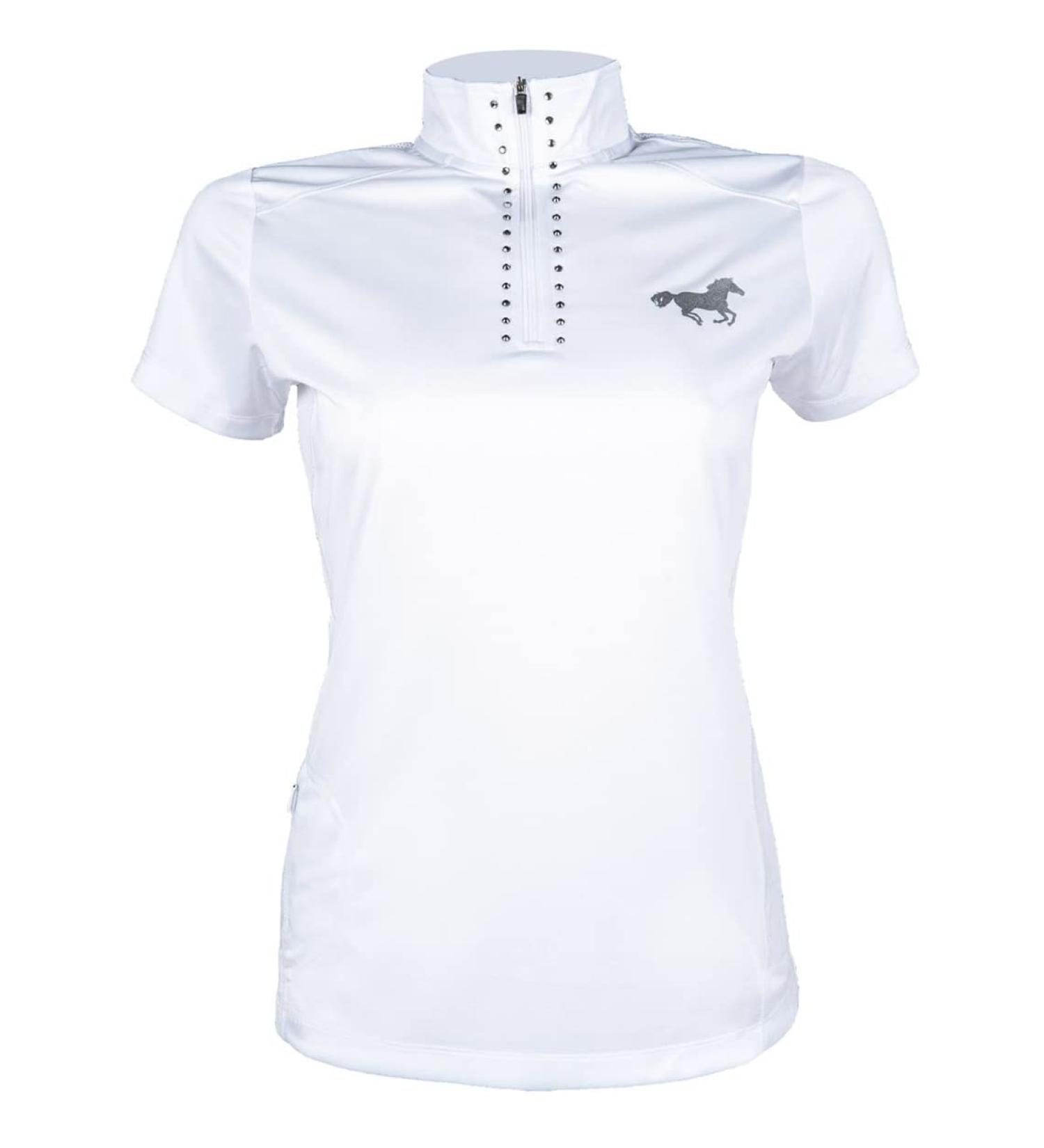 HKM Men's Tournament Shirt High Function 152 1200 - Premium White Performance Shirt for Equestrian Sports | International Shipping Available - Buy Online on GoSupps.com