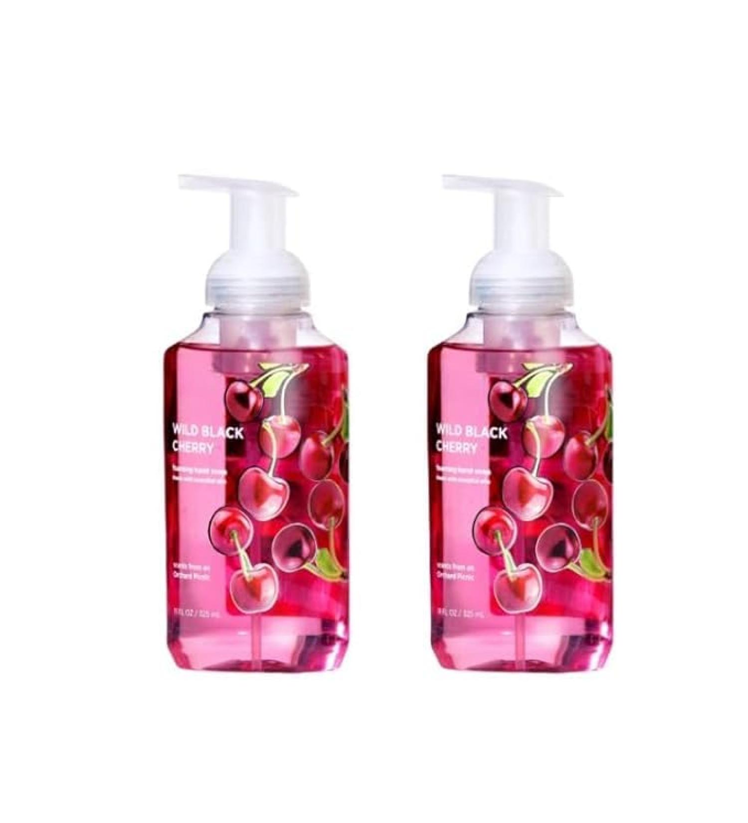 (2 pack) S Fo.aming Hand Soap Wild Black Cherry 11 fl oz - Buy Online on GoSupps.com