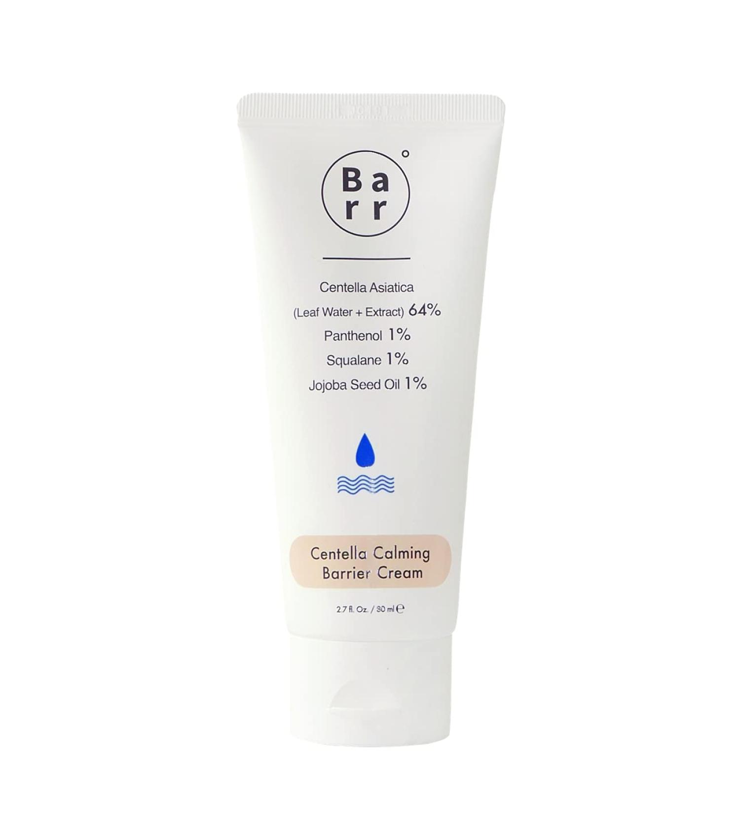 Barr Centella Calming Barrier Cream - 64% Centella Asiatica Vegan Formula with Jojoba Oil & Panthenol for Soothing Skin | International Shipping - Buy Online on GoSupps.com