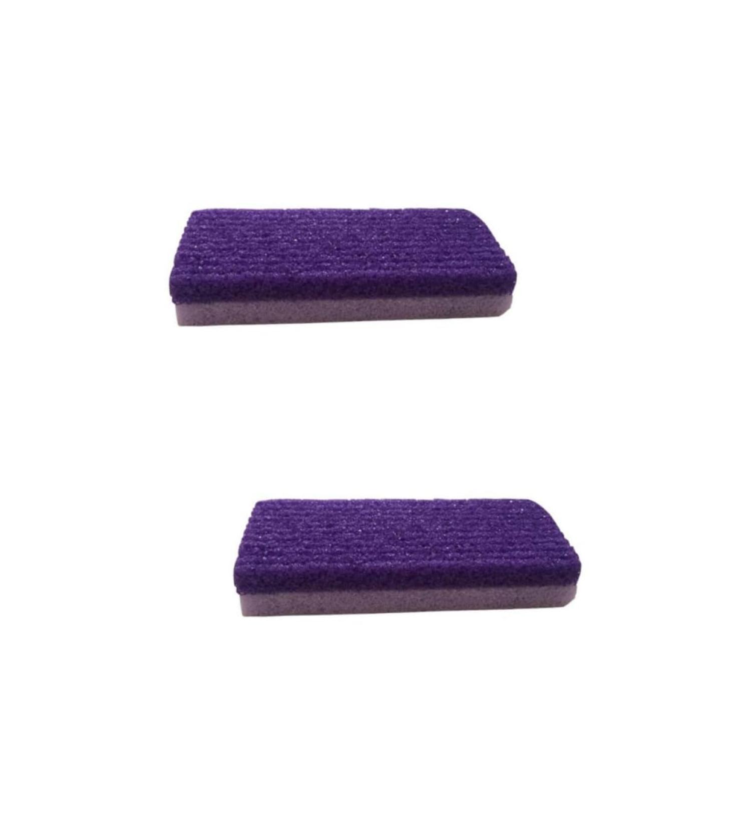FRCOLOR 2 Pi ces Pierre Pour Les Pieds Pied Lime Pied Grattoir Pied Outil De P dicure Des Pieds Pierre Naturelle Laveur De Pieds Pierre De Pied Violet Givr Scrubber 1 unit (Lot de 1) violetx2pcs - Buy Online on GoSupps.com