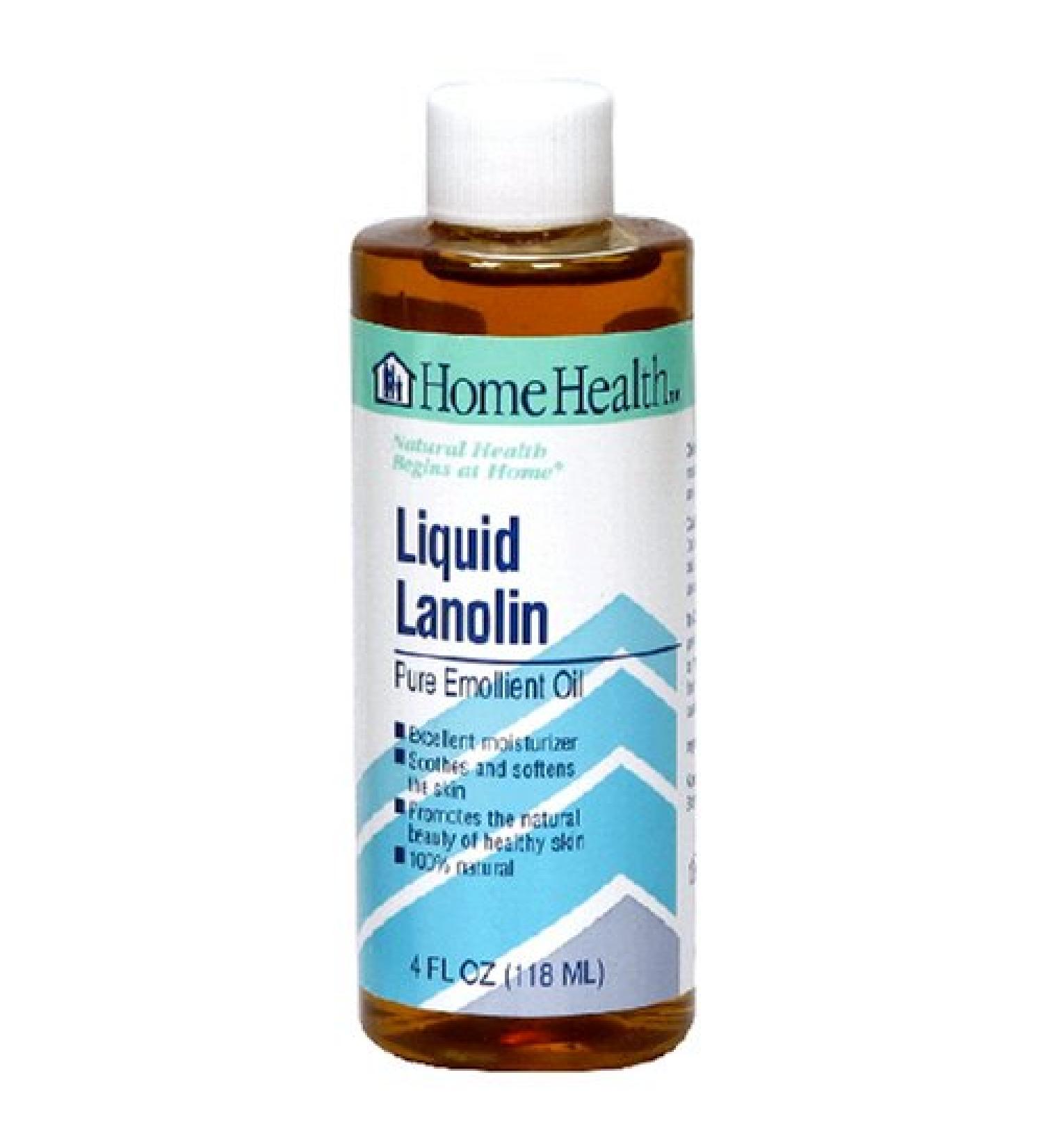 Home Health Liquid Lanolin 4 Ounce 4 Fl Oz (Pack of 1)