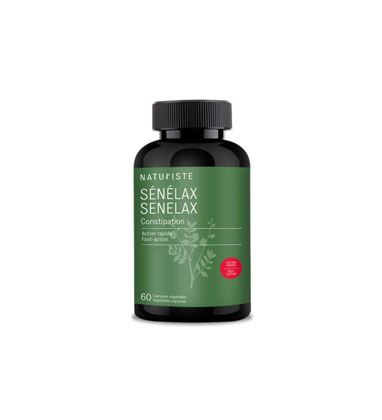 Senelax - Natural Laxative - Fast Action - Relieves Occasional Constipation - Senna laxative - 60 Vegan Caps - Buy Online on GoSupps.com
