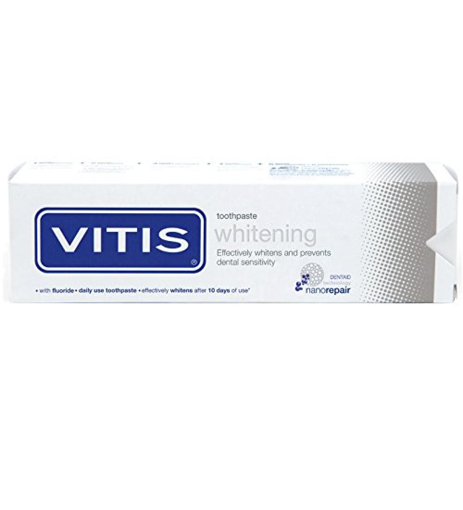 Vitis whitening toothpaste 100ml pack of 2 (2x 100ml)