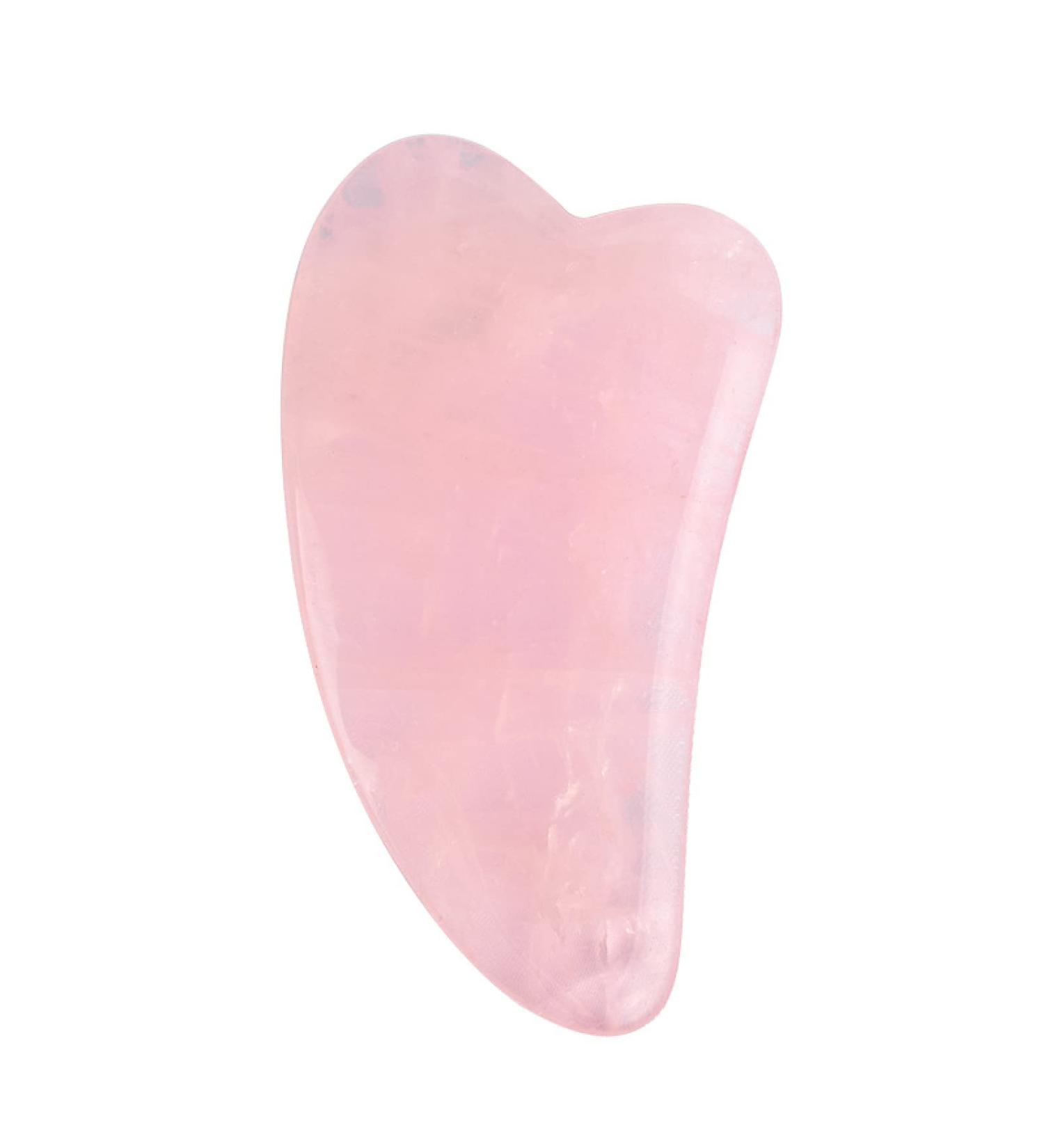 Powder Crystal Jade Scraping Board Facial Beauty Tool V In Powder Crystal - Buy Online on GoSupps.com