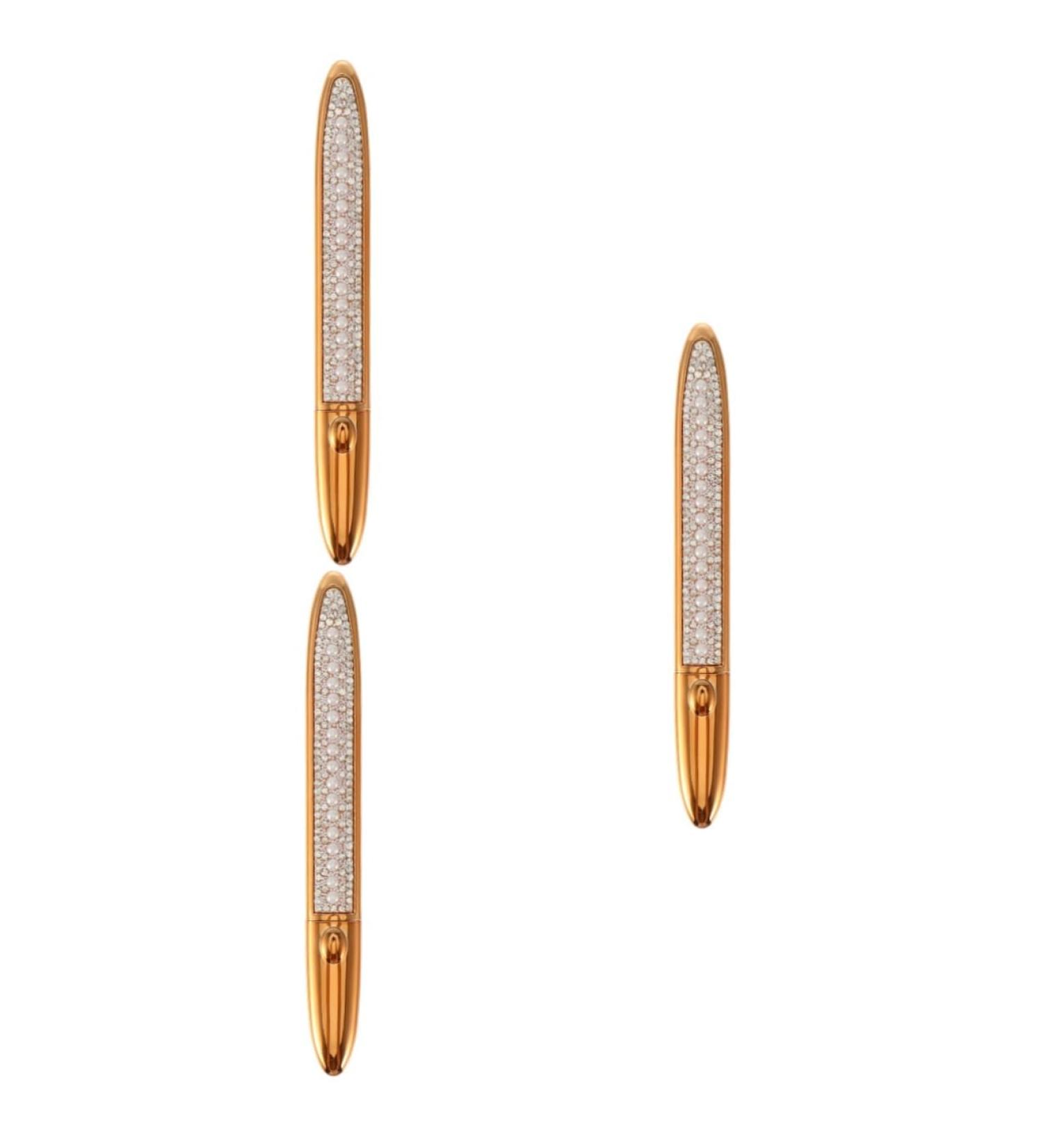 FOMIYES 3pcs Self Adhesive Mascara Eye Shadow Pencils Makeup Gadgets Self-adhesive Eye Liner Fake Eyelashes 1 count (Pack of 1) Goldenx3pcs - Buy Online on GoSupps.com