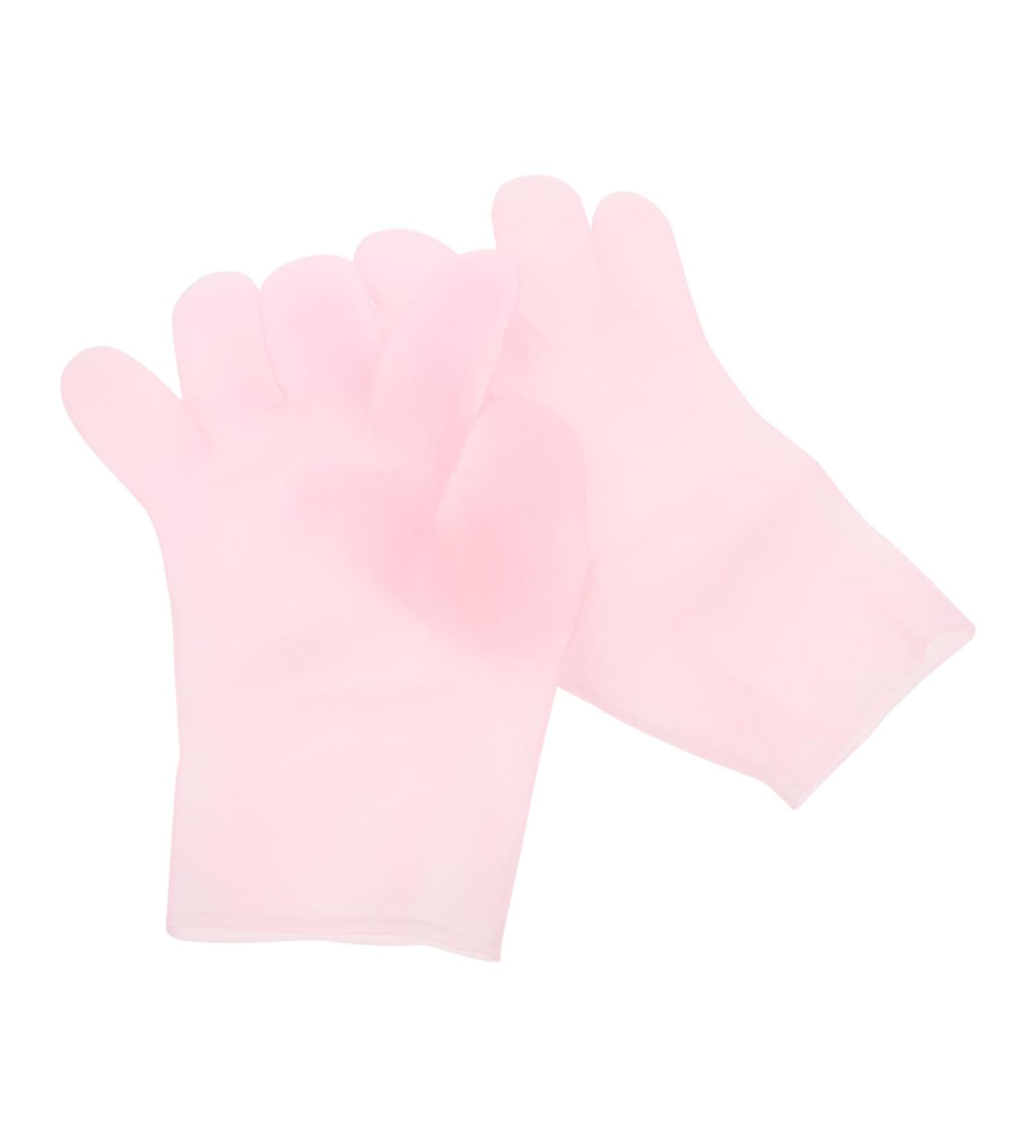 minkissy 1 Pair Moisturizing Gloves Hands Night Mittens Repairing Gloves Hands Beauty Masks Pink Gloves Cracked Gel Gloves Black Gel Exfoliating Gloves Sebs Nourish Hand Mask Miss - Buy Online on GoSupps.com